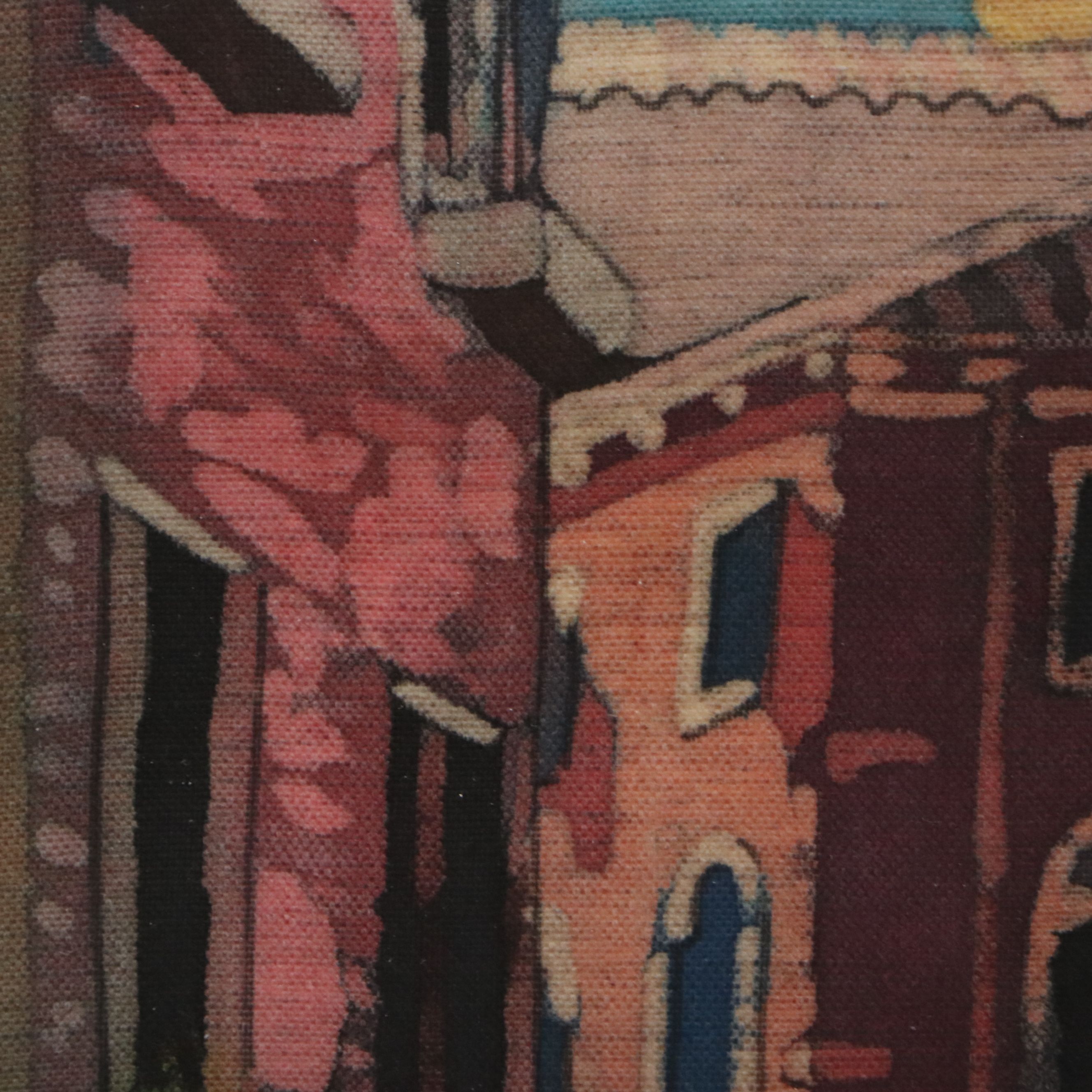 Pat O'brien Watercolor Painting of Venice at Dusk, Late 20th Century