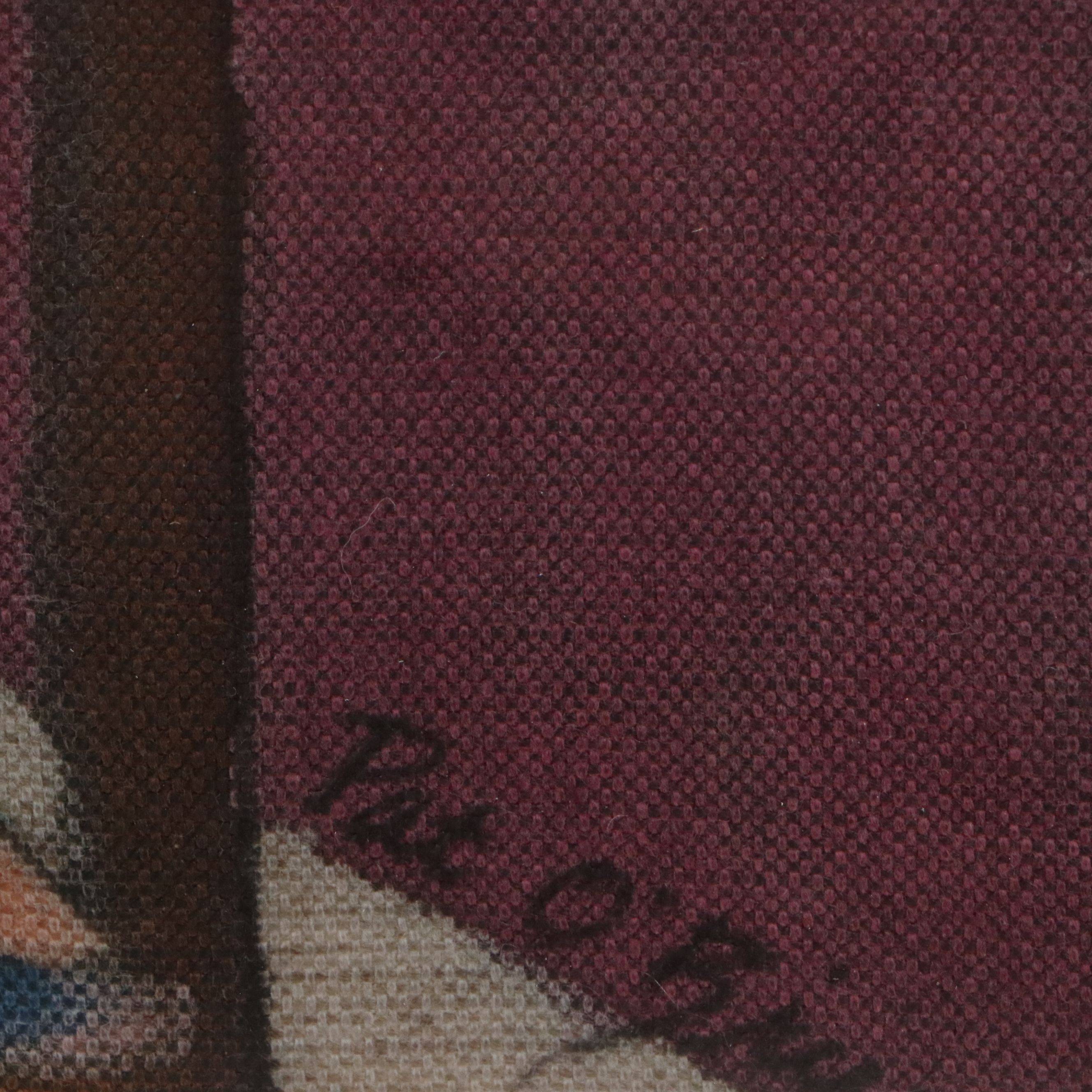 Pat O'brien Watercolor Painting of Venice at Dusk, Late 20th Century