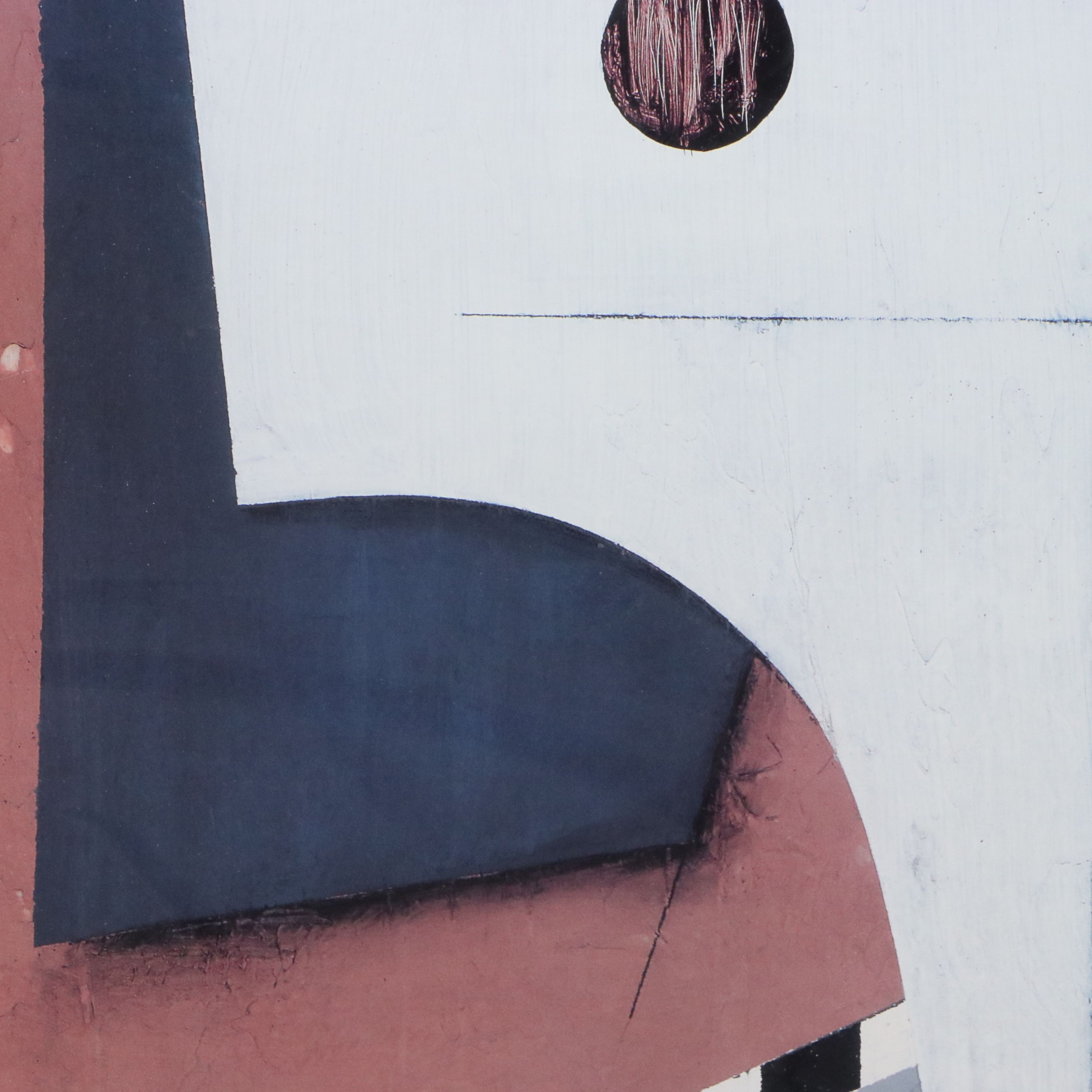 Offset Lithograph of Cubistic Composition, Late 20th Century