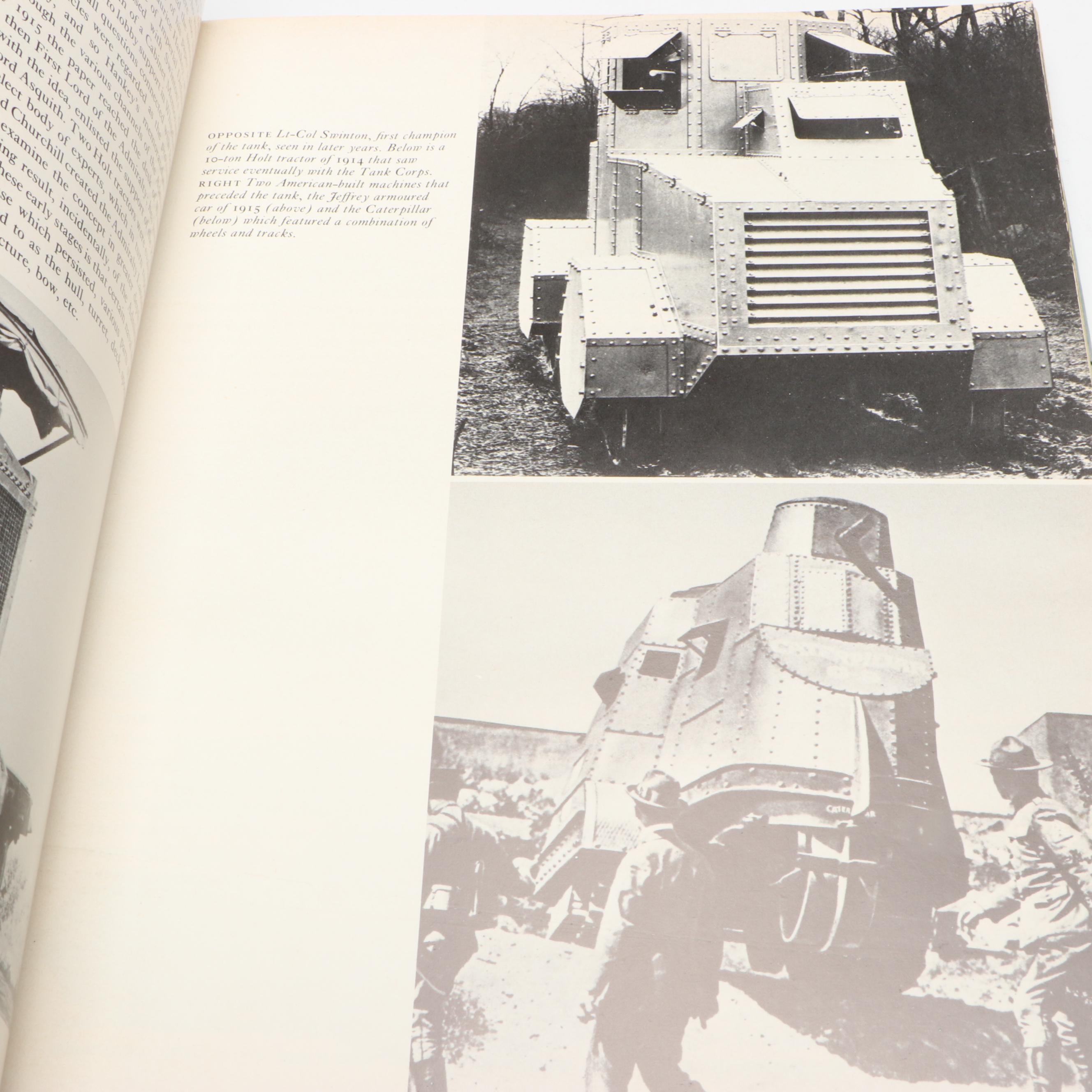 First Edition "Tanks" by Eric Morris with "1400 Days" by Chris Bishop et al.