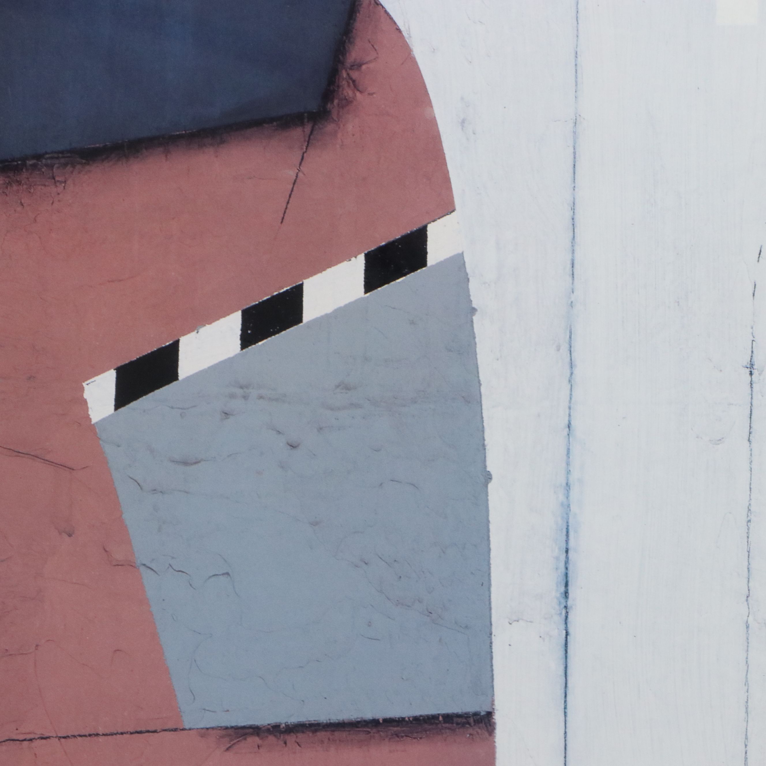 Offset Lithograph of Cubistic Composition, Late 20th Century