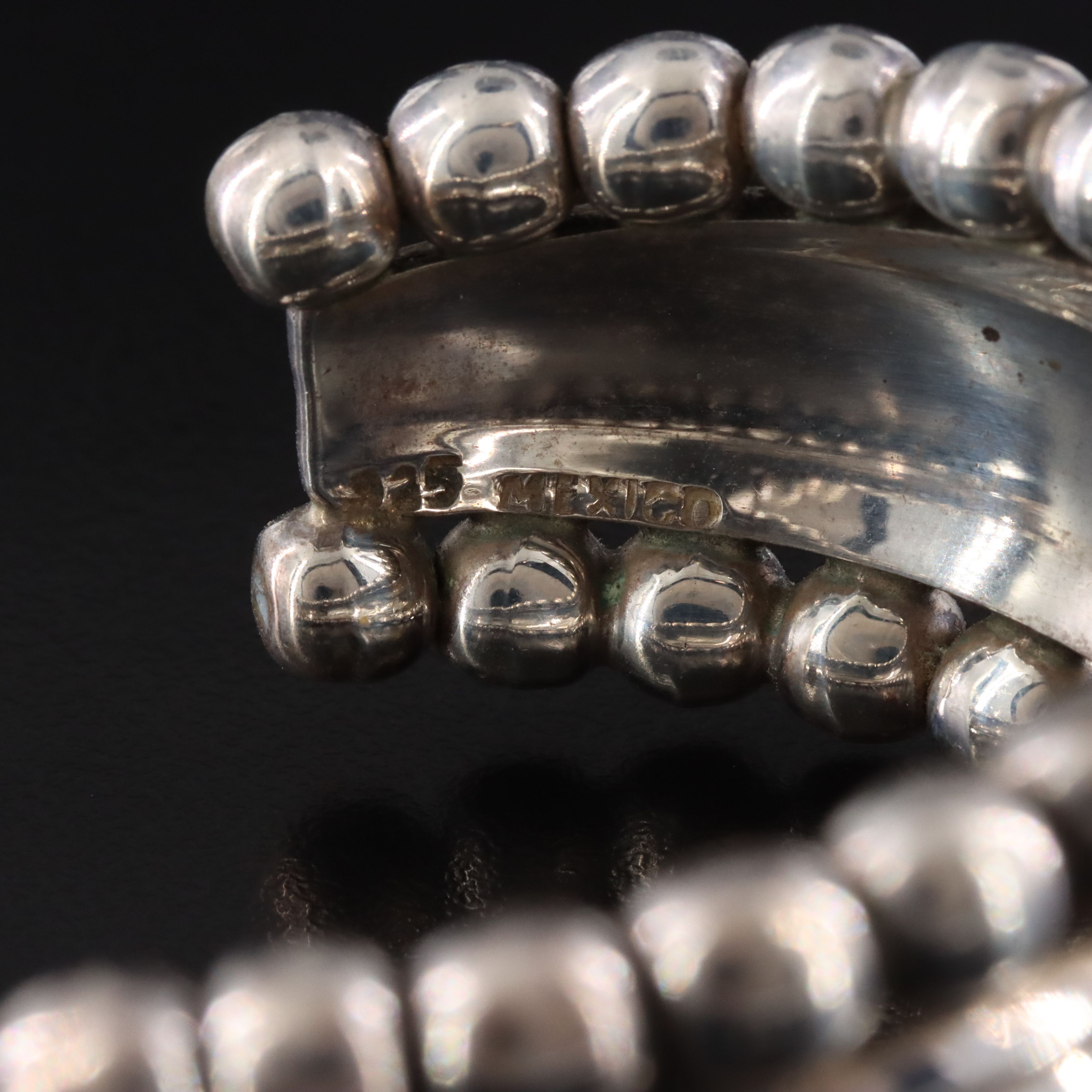 Sterling Tapered Cuff Bracelet