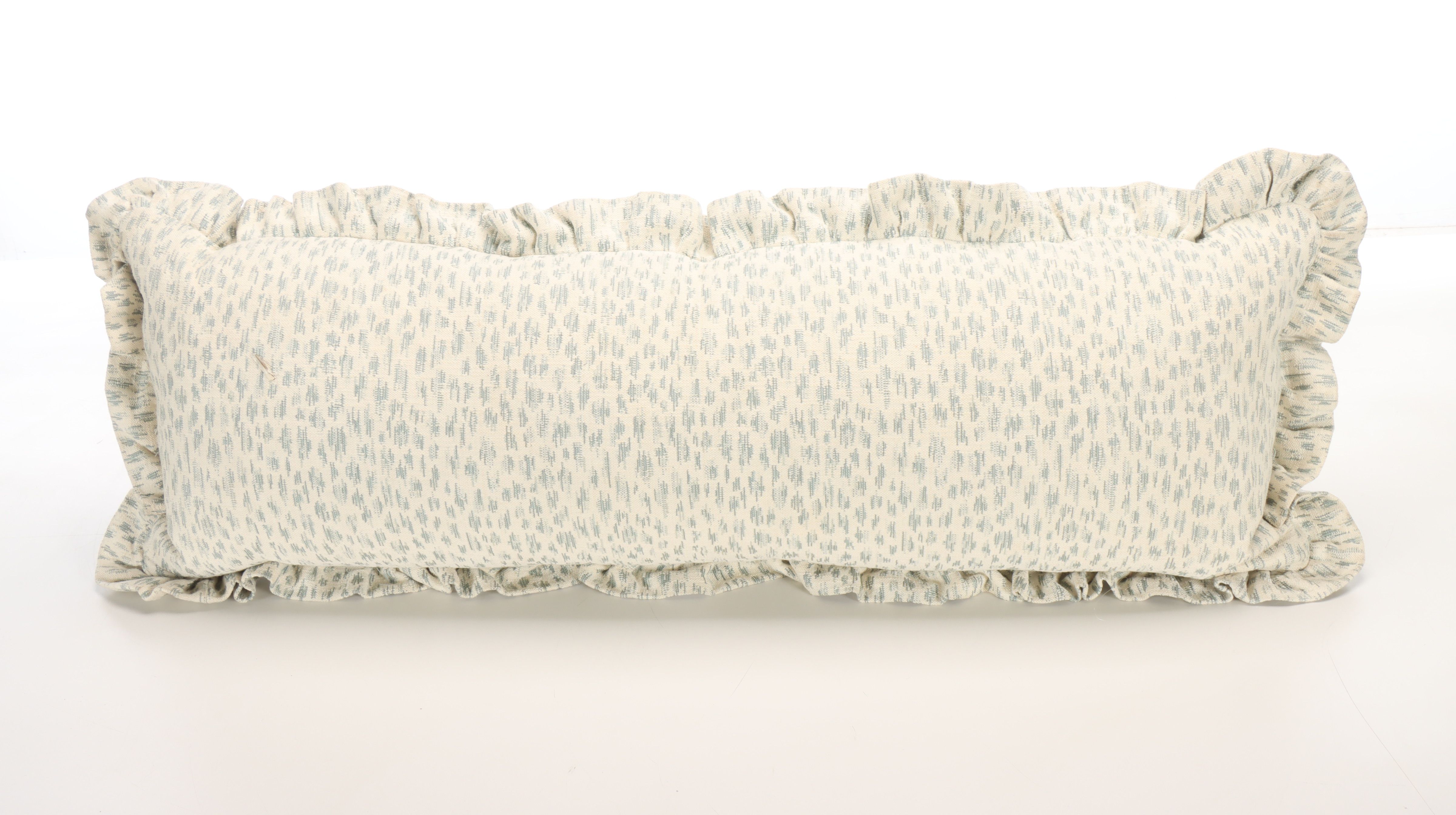 Green Polyester and Velvet Accent Pillows