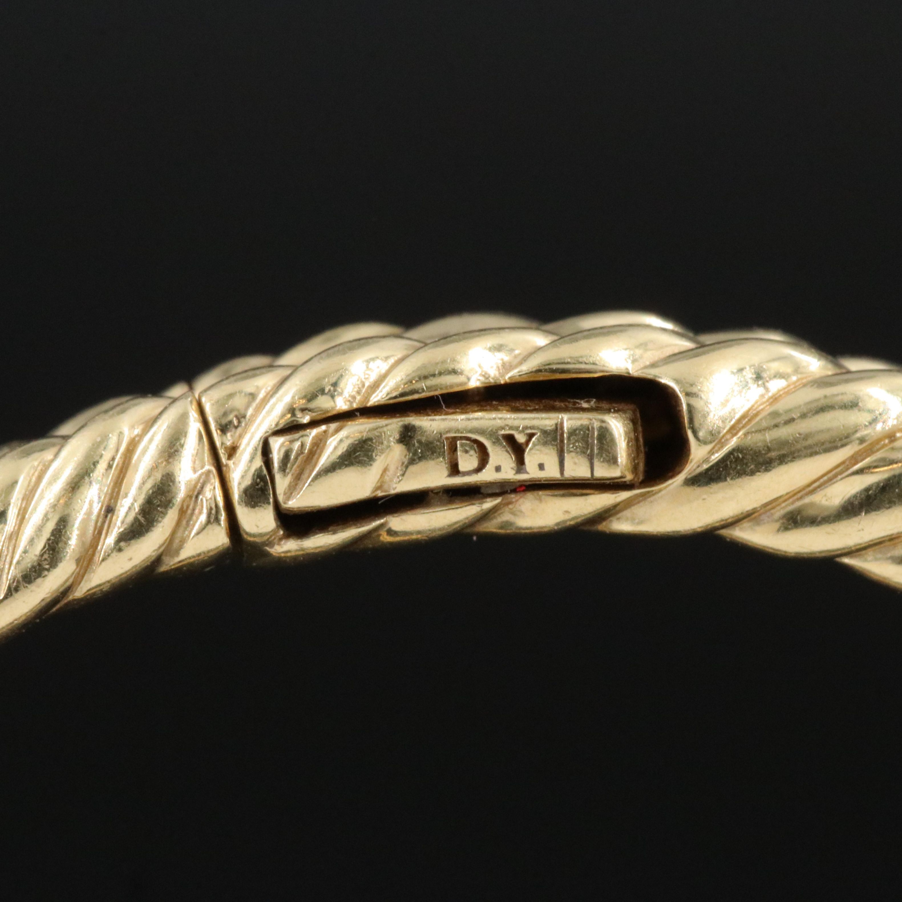 David Yurman Labyrinth 18K 1.56 CTW Pavé Diamond Bracelet