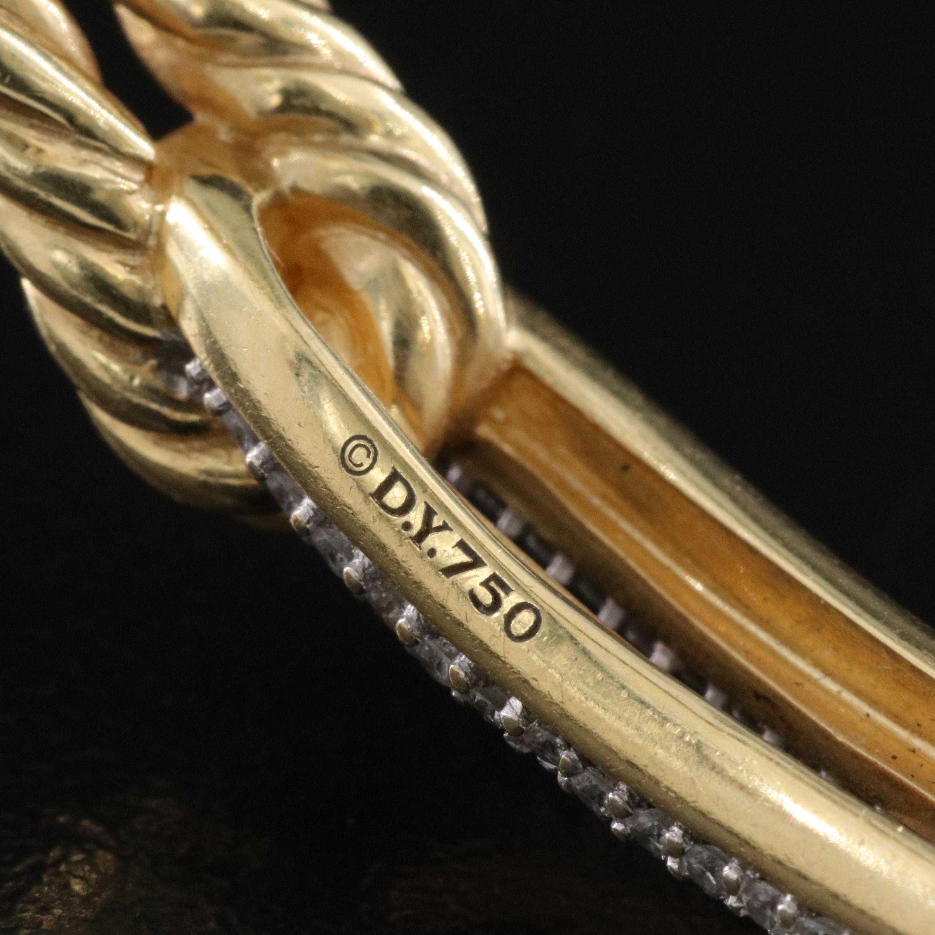 David Yurman Labyrinth 18K 1.56 CTW Pavé Diamond Bracelet