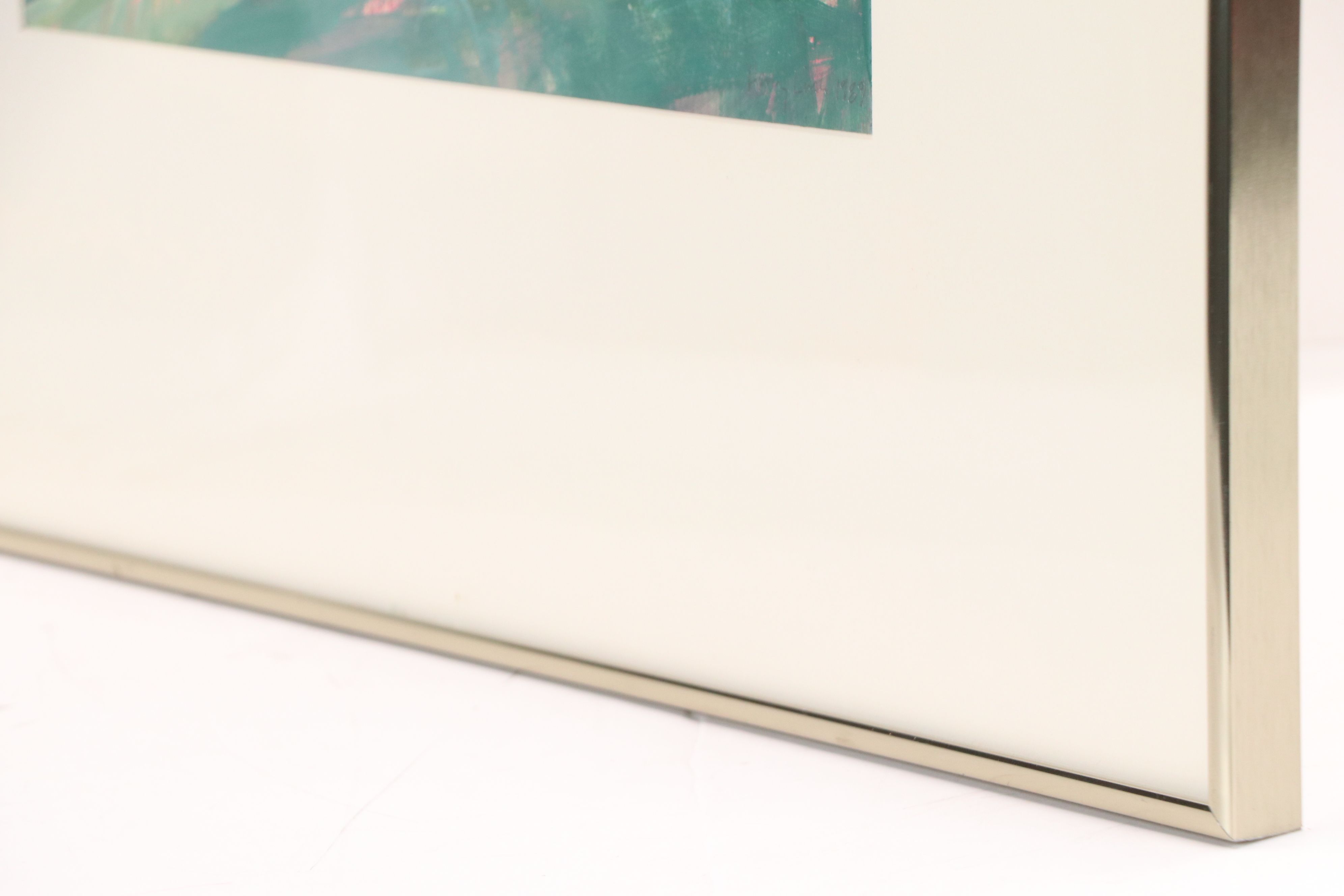 Henry Link Acrylic Landscape Painting, 1989