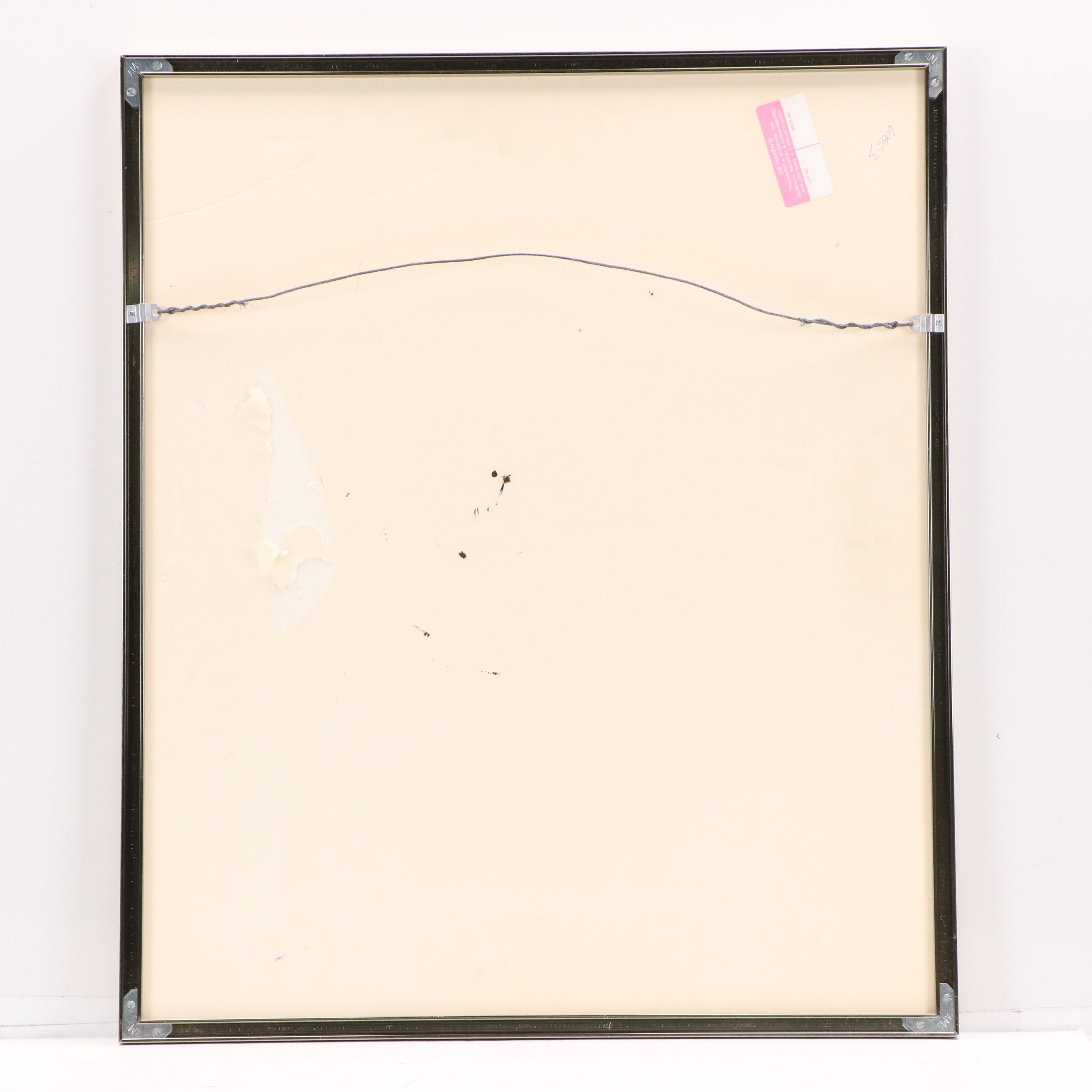 Henry Link Acrylic Landscape Painting, 1989