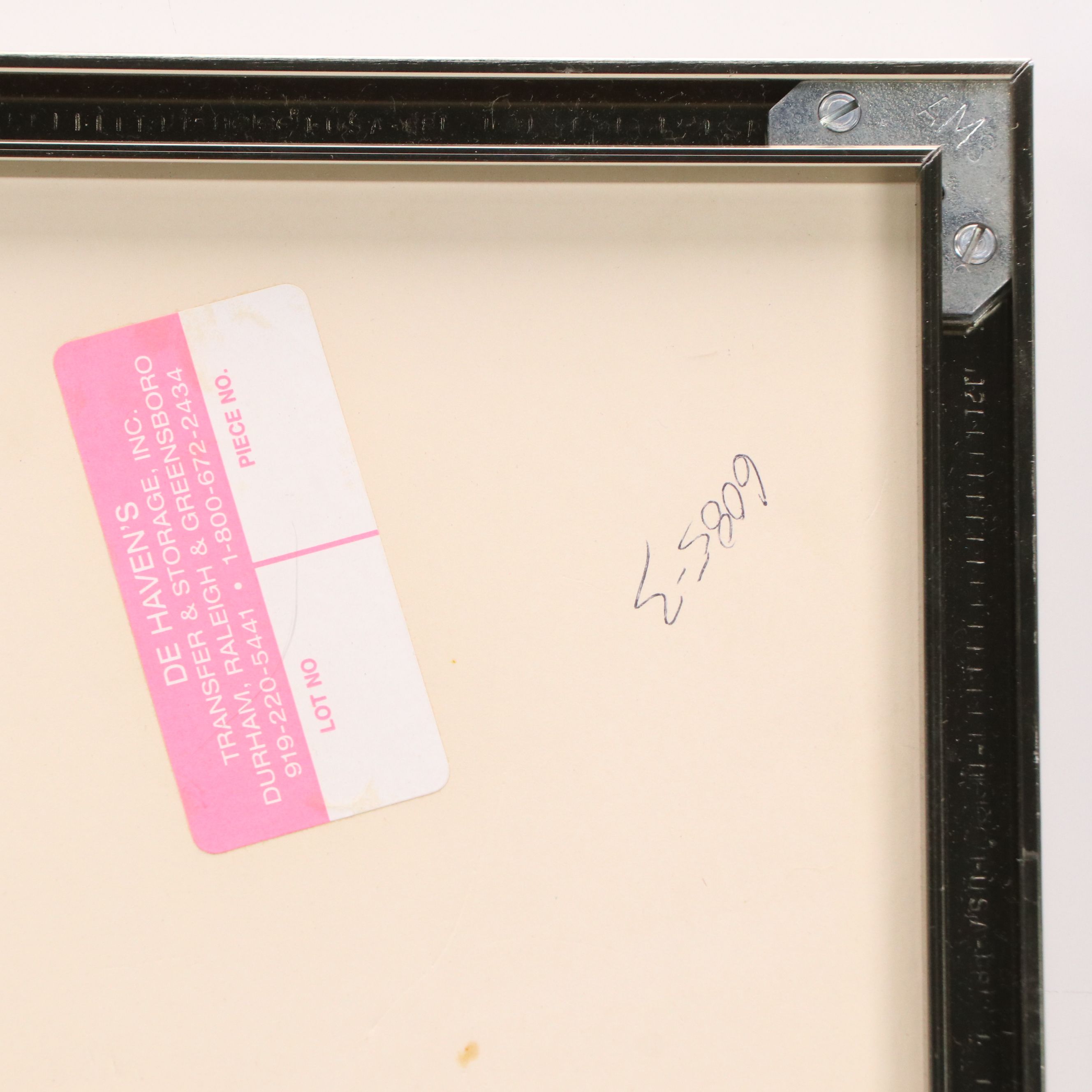 Henry Link Acrylic Landscape Painting, 1989