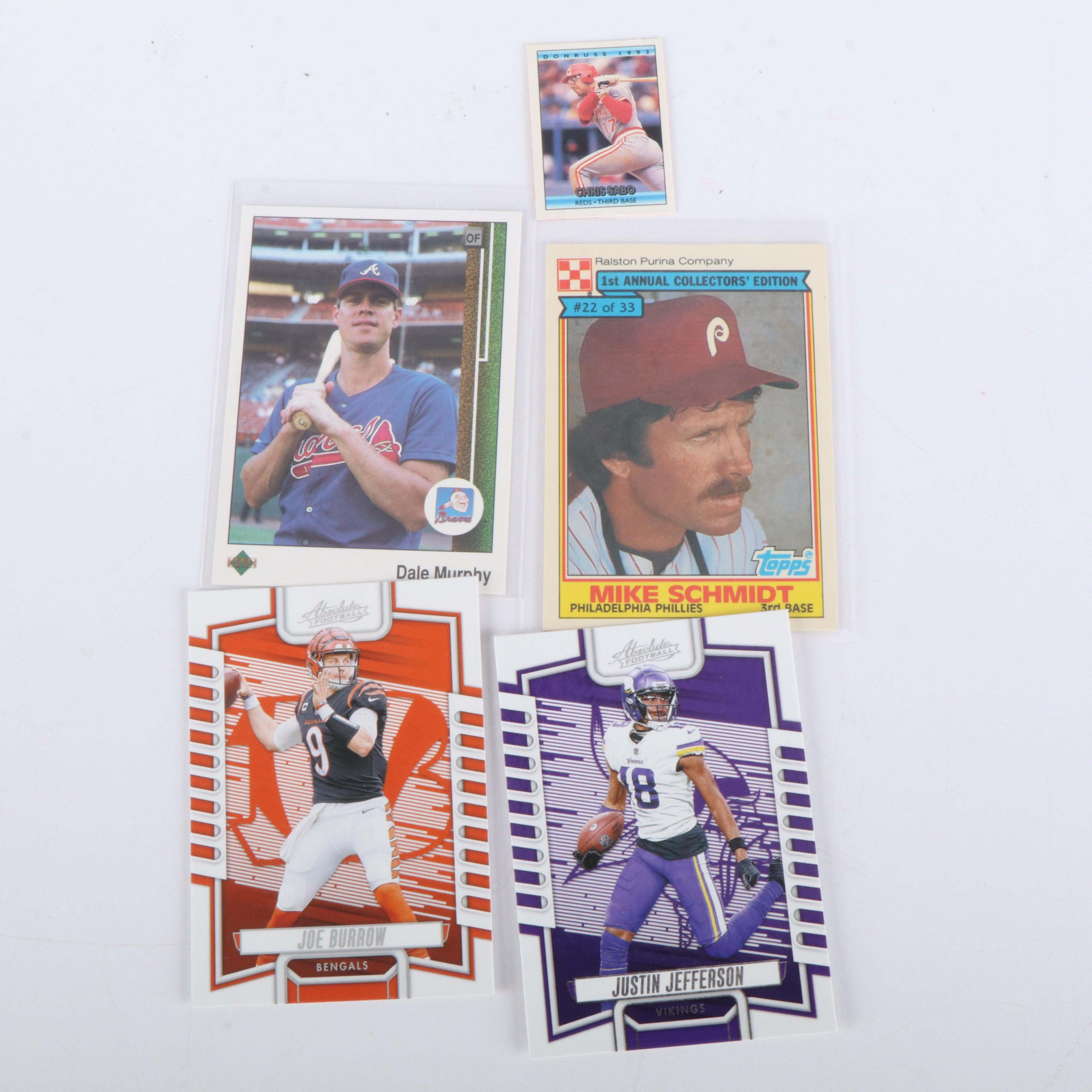 Donruss with Other Sports Cards Featuring Tony Gwynn and Puka Nacua Rookies