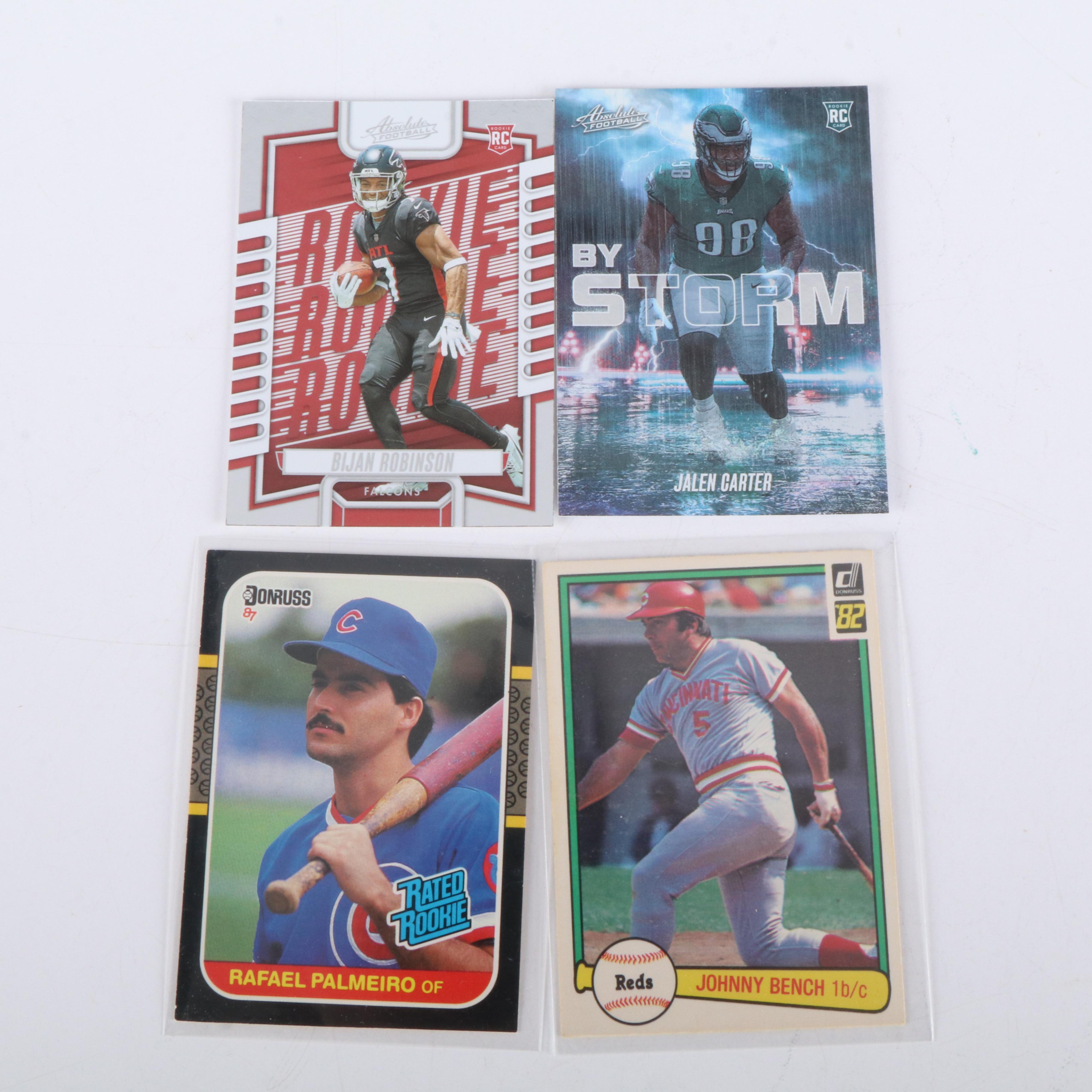 Donruss with Other Sports Cards Featuring Tony Gwynn and Puka Nacua Rookies