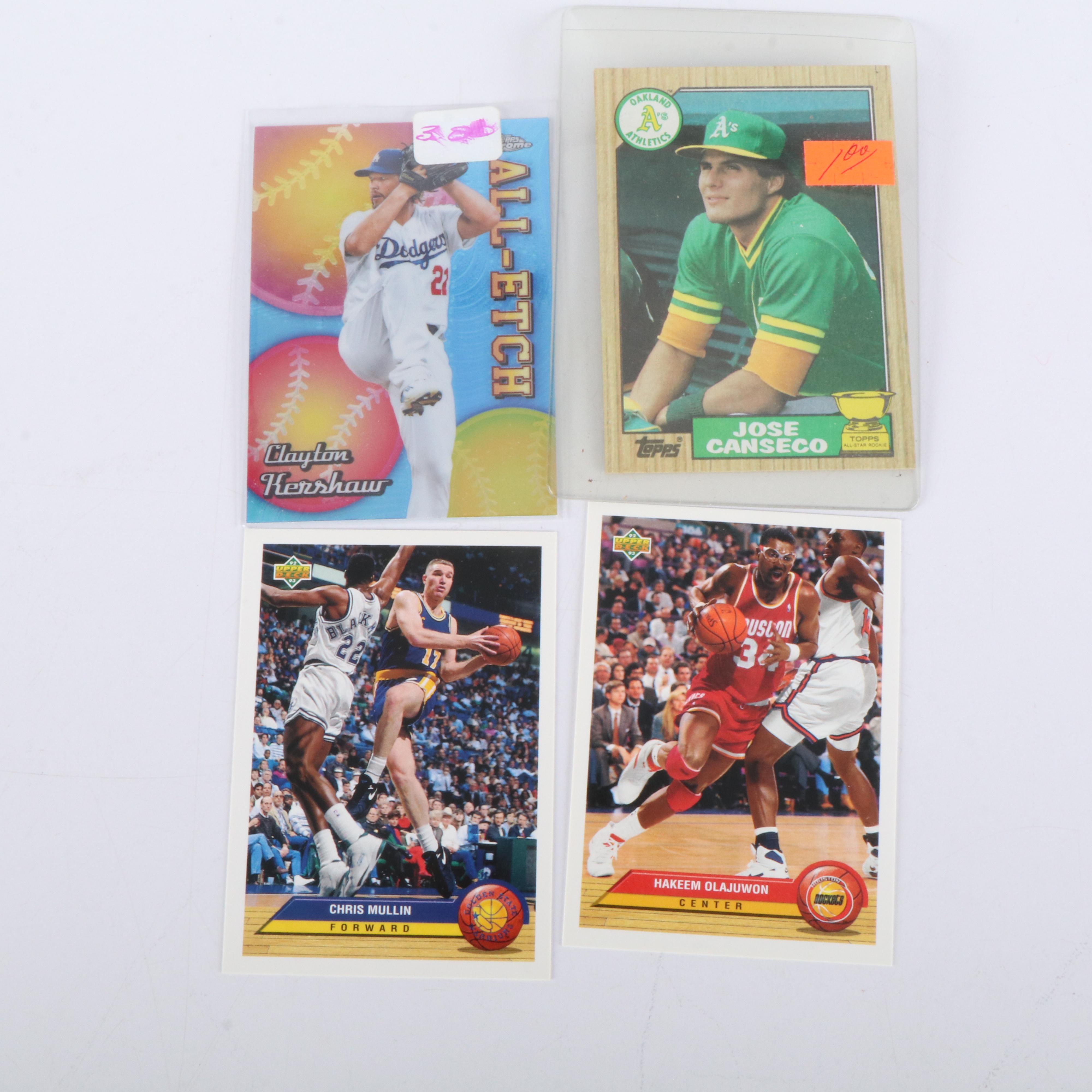 Donruss with Other Sports Cards Featuring Tony Gwynn and Puka Nacua Rookies