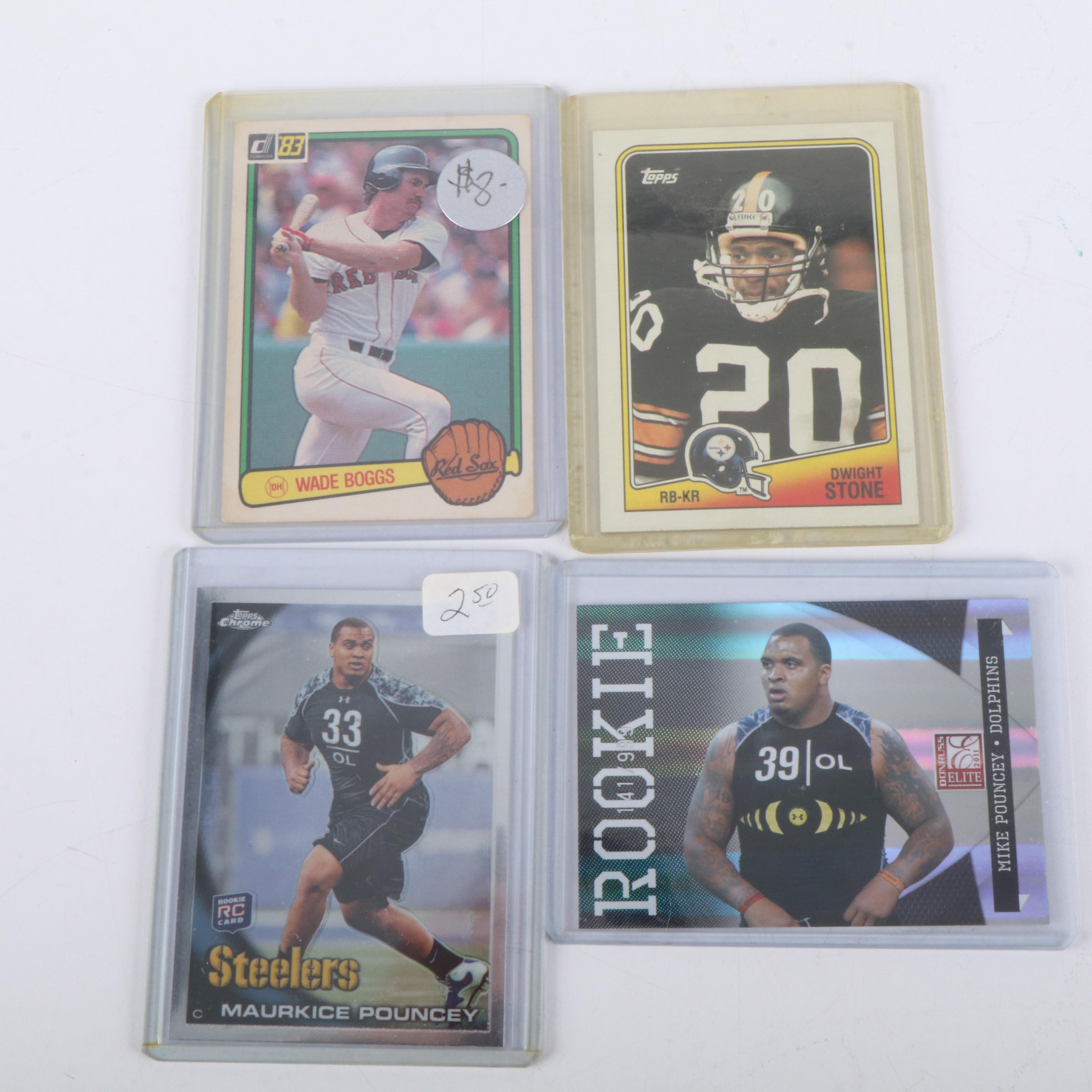 Donruss with Other Sports Cards Featuring Tony Gwynn and Puka Nacua Rookies