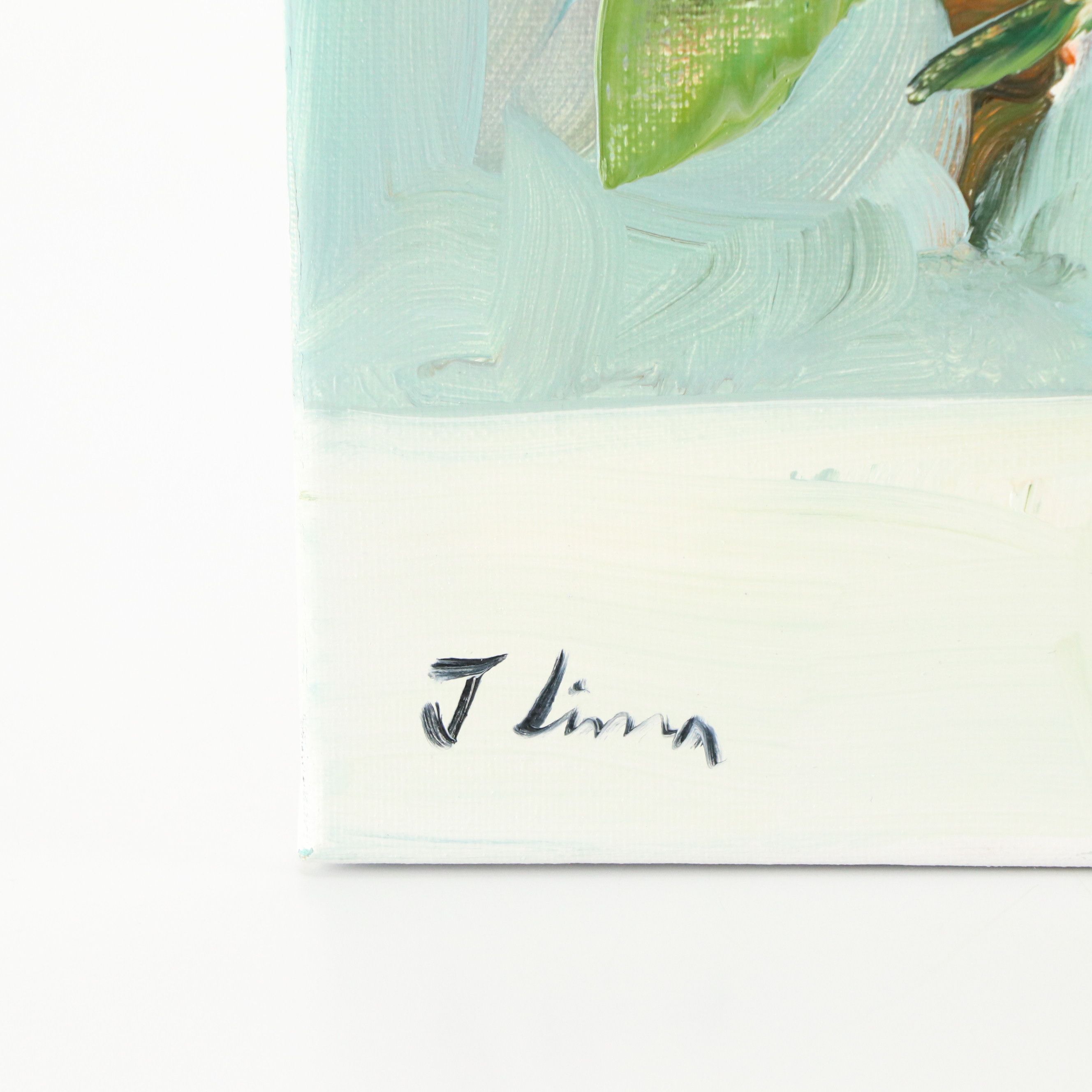 José M. Lima Floral Still Life Oil Painting, 2026