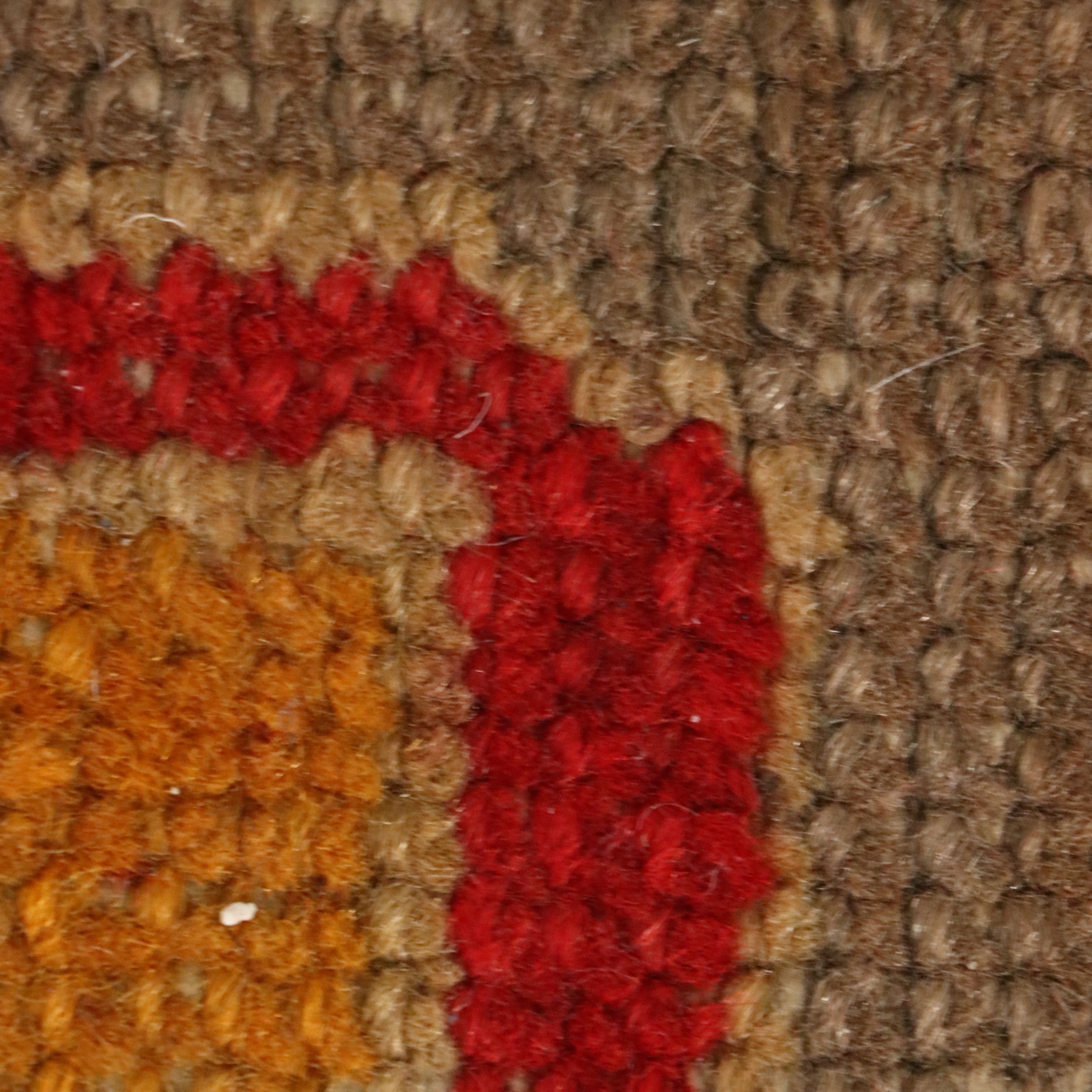 8'11 x 12'2 Hand-Knotted Turkish Oushak Room-Sized Rug