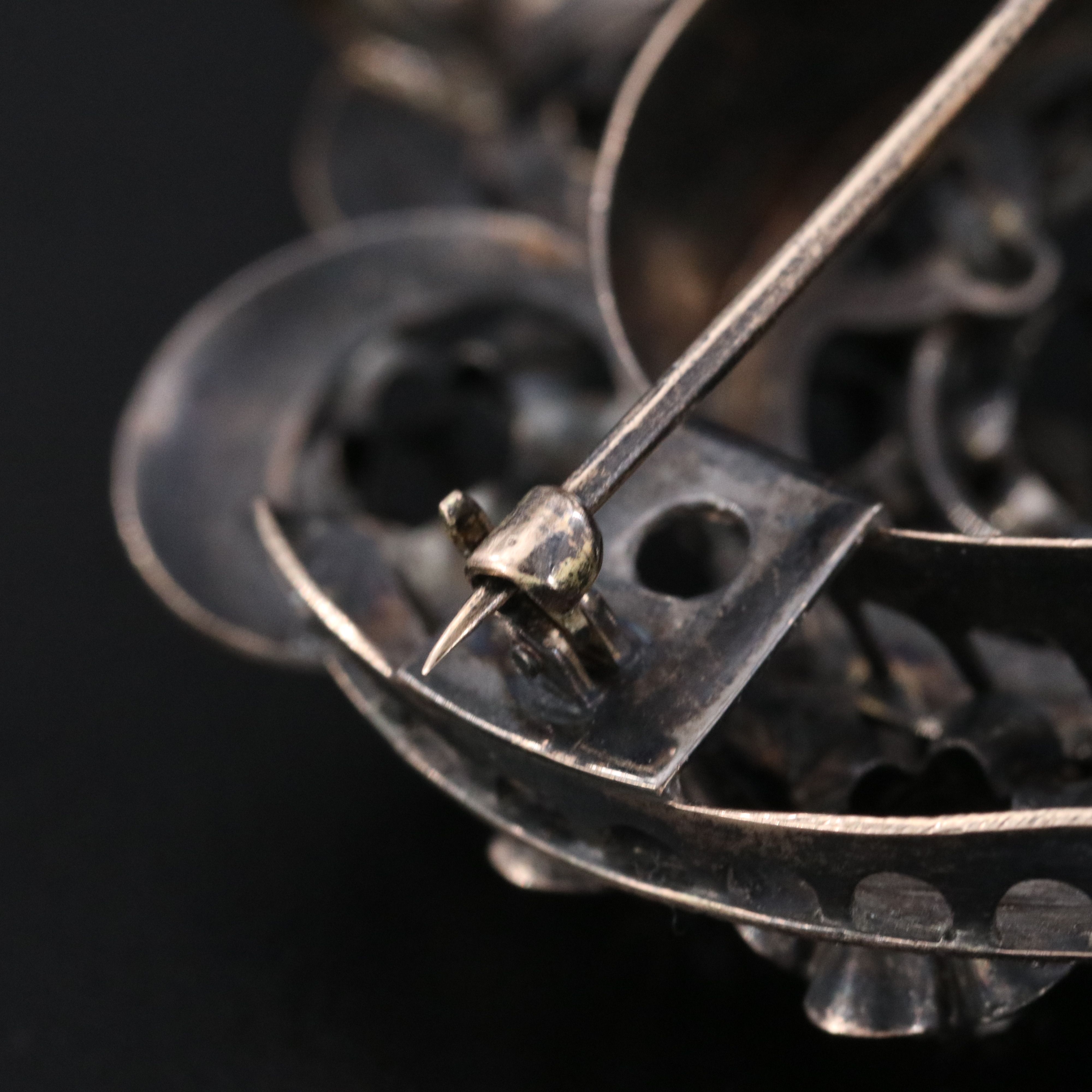 10K Diamond Converter Brooch