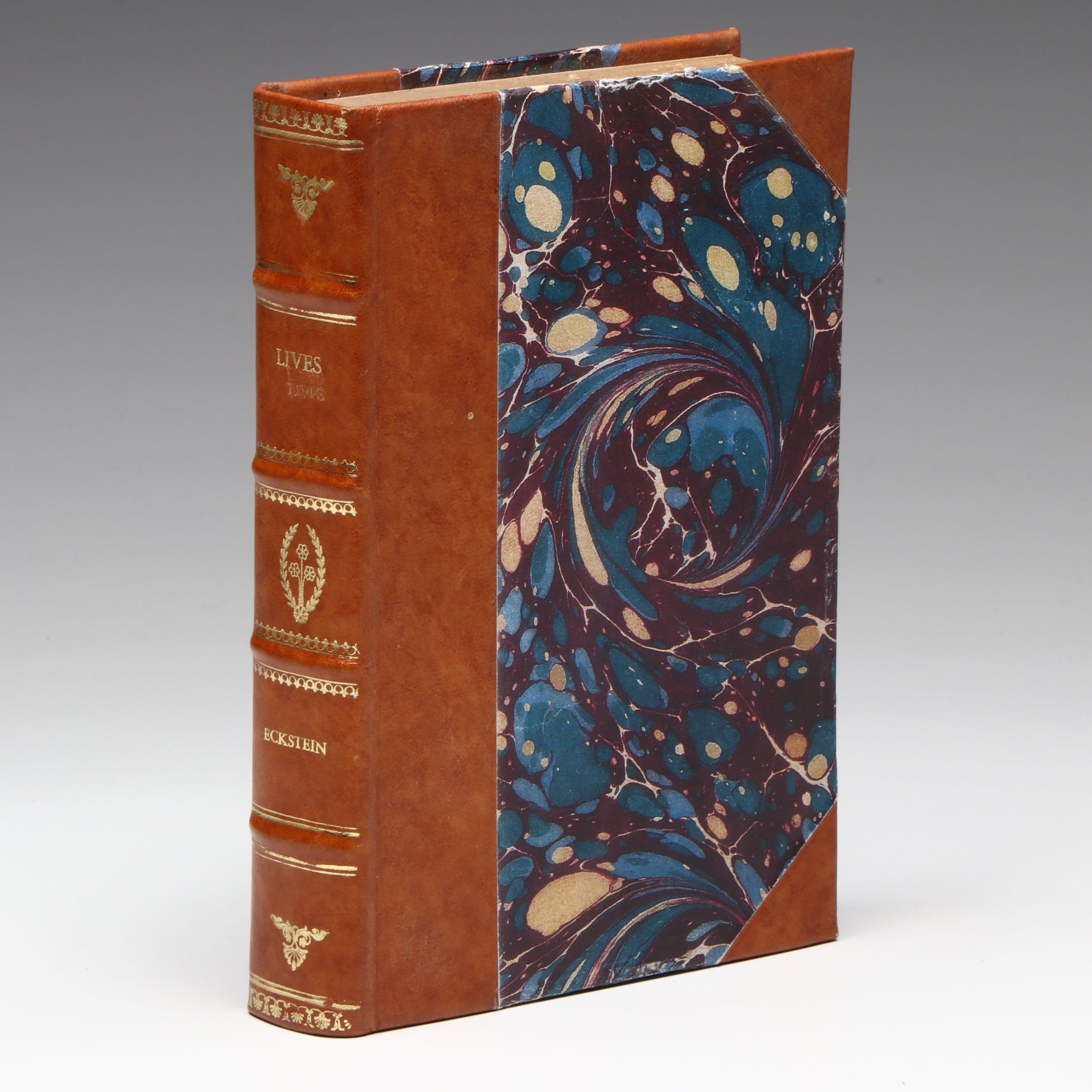 Signed First Edition "Lives" by Gustav Eckstein, 1932