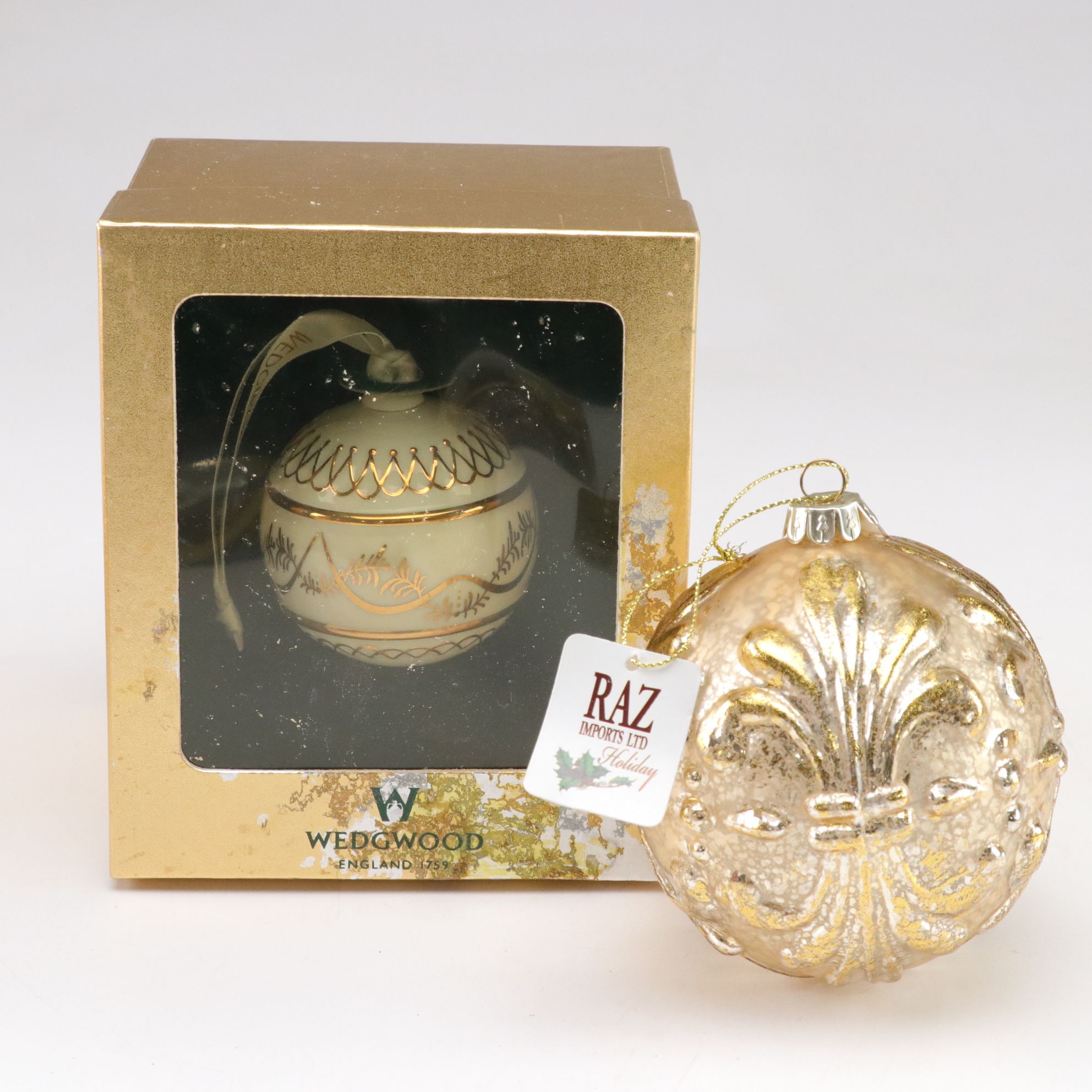 Godinger Silver Plate Reindeer Candle Holders with Log Candles, Ornaments & More