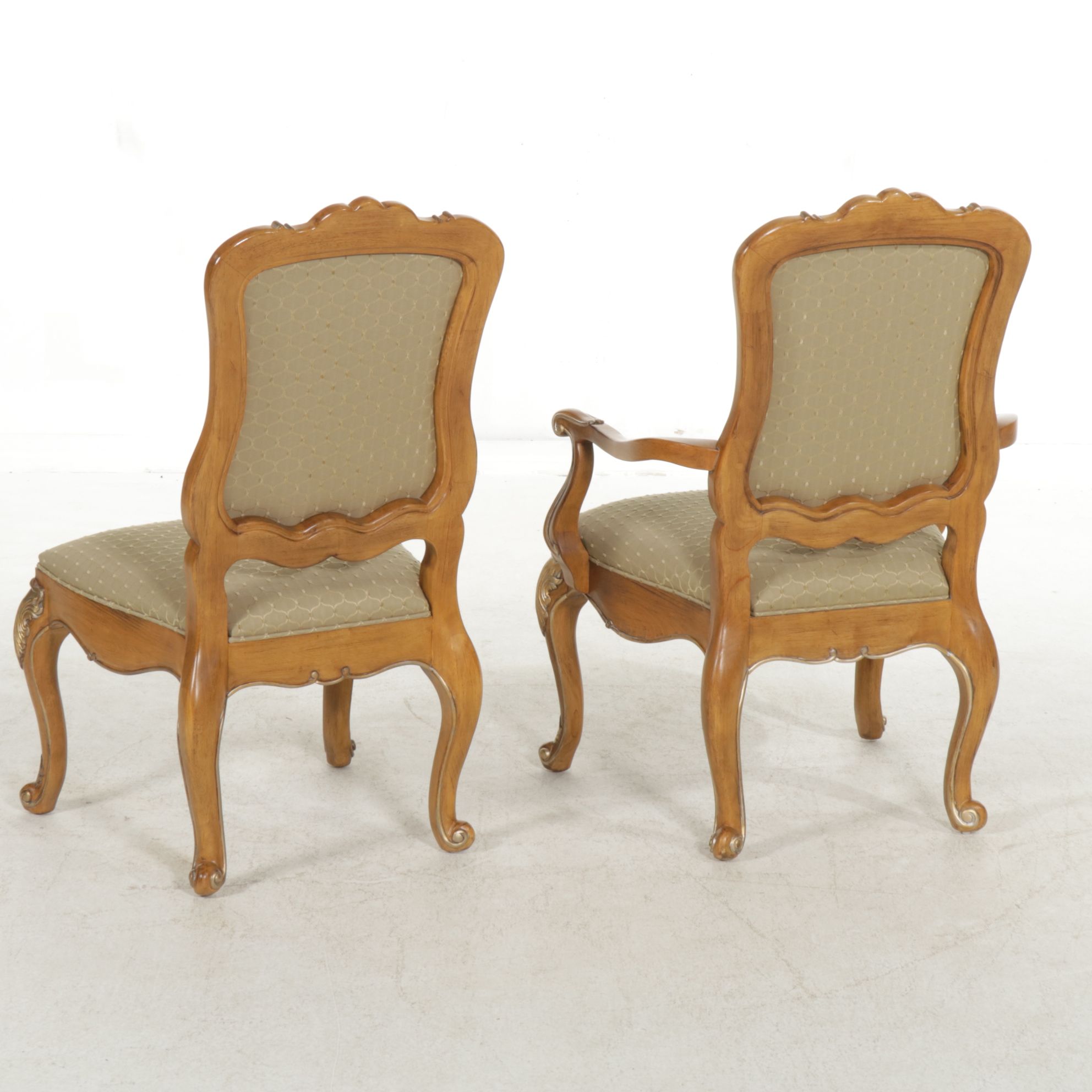 Century Furniture Louis XV Style Dining Room Set with Ten Chairs