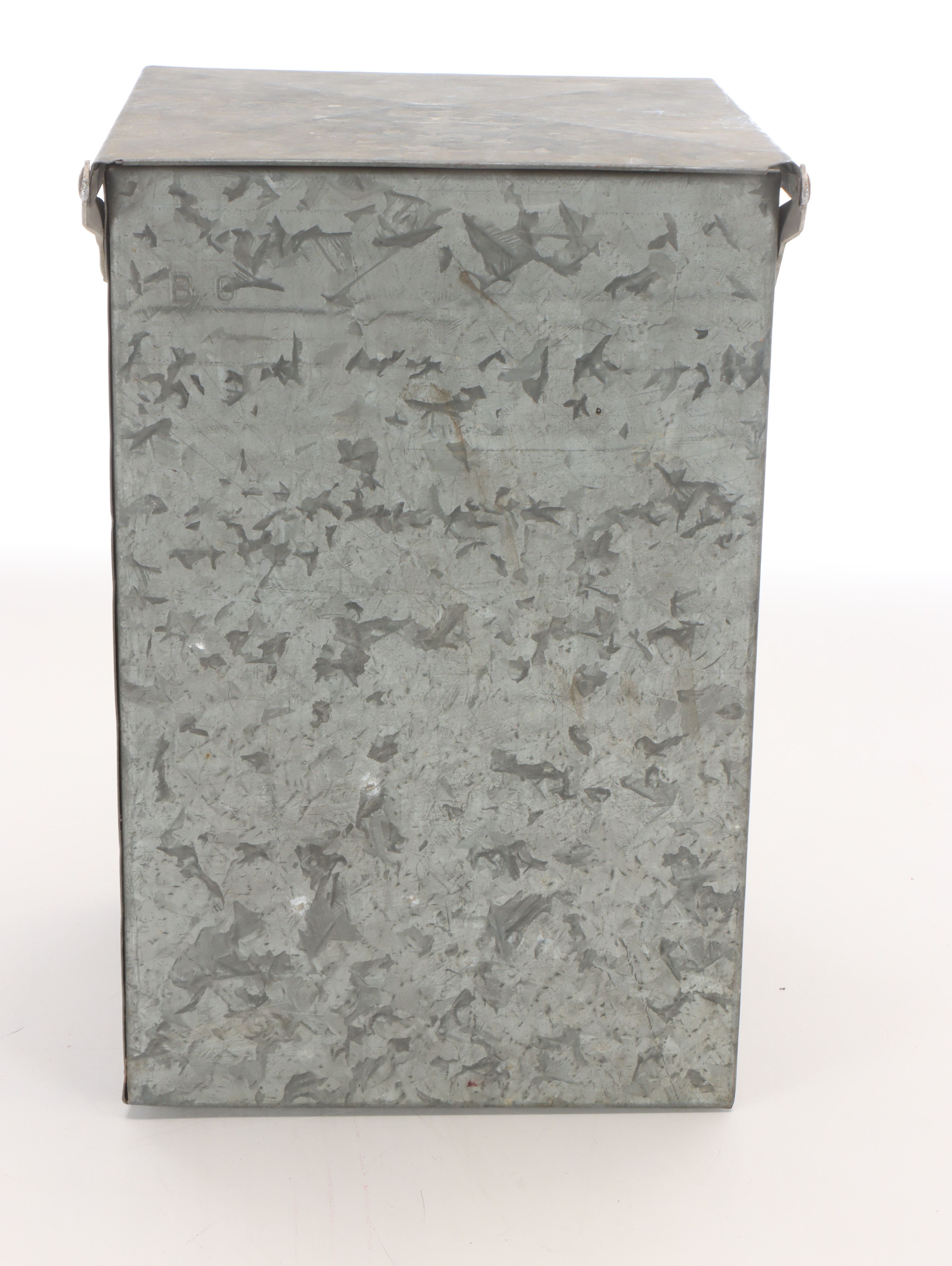 Molers Dairy Galvanized Metal Milk Delivery Box