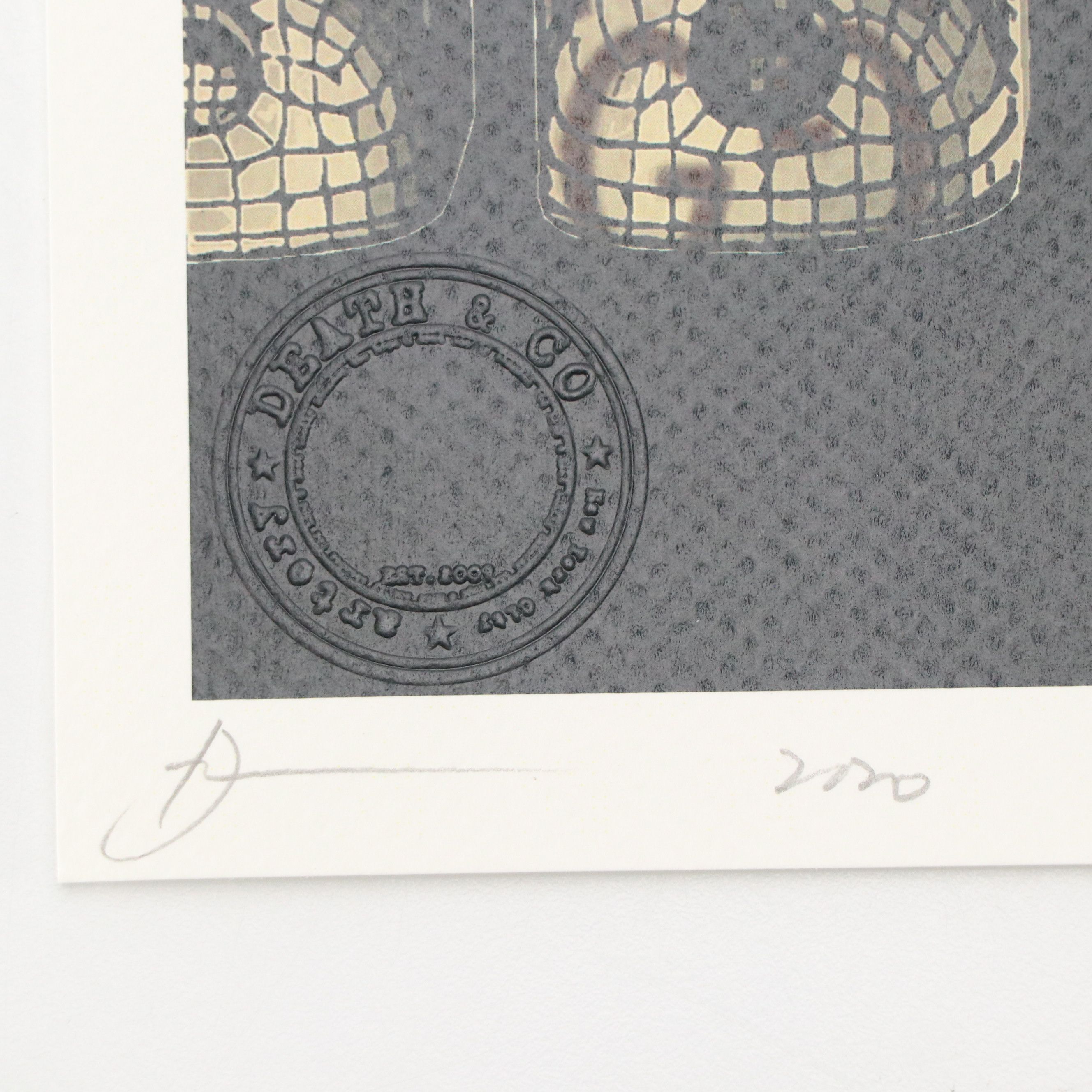 Death NYC Graphic Digital Print Featuring Gucci x Hermès, 2020