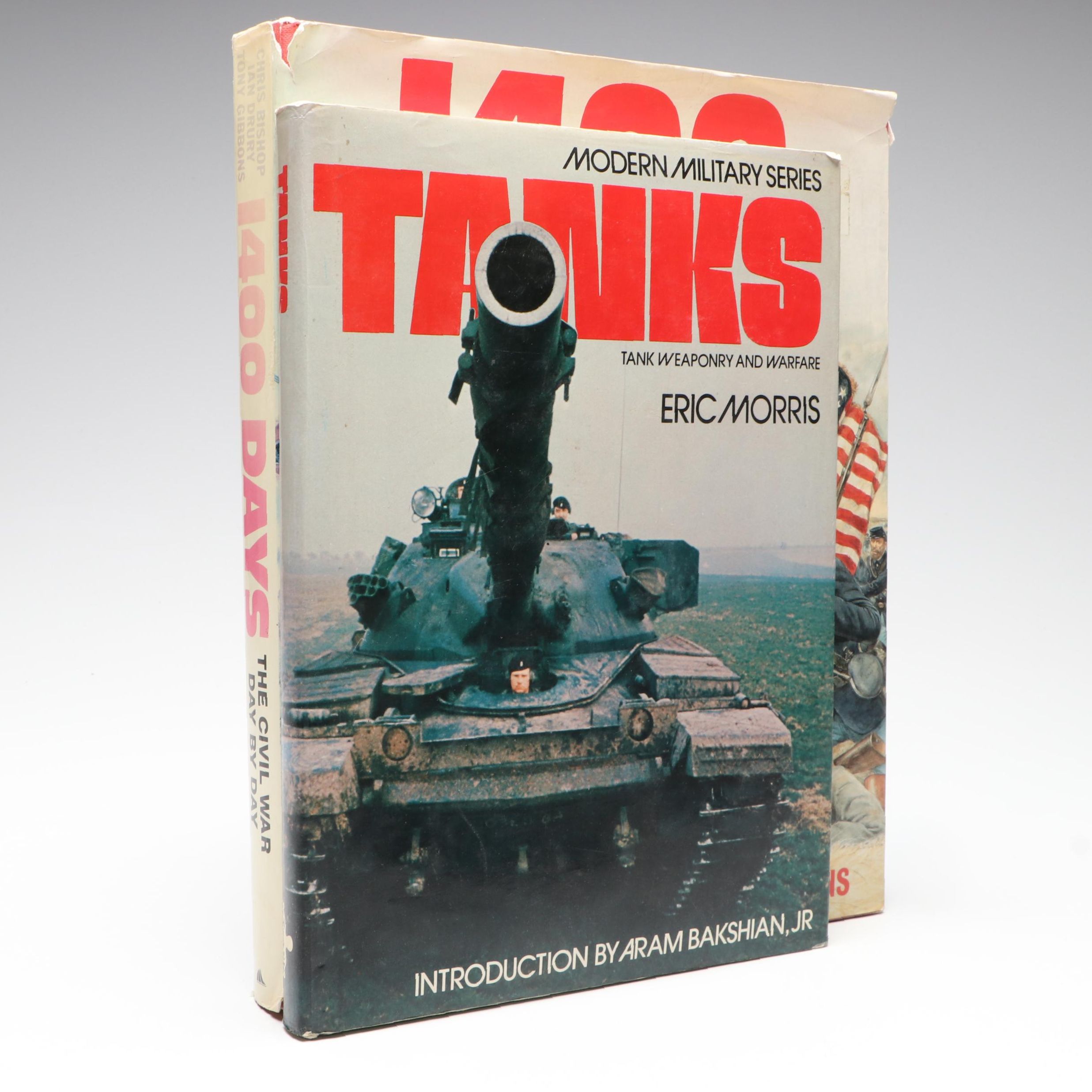 First Edition "Tanks" by Eric Morris with "1400 Days" by Chris Bishop et al.