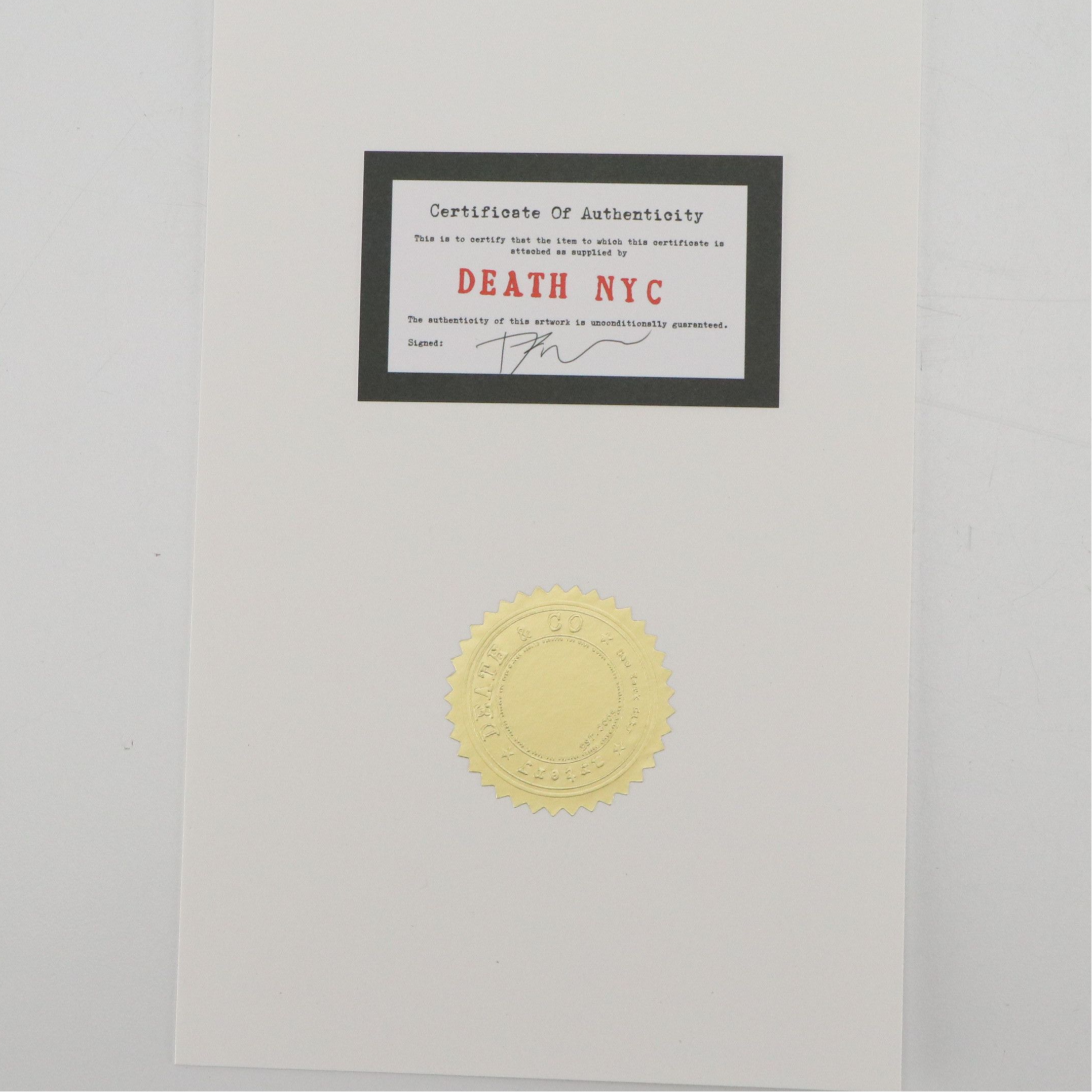 Death NYC Pop Art Graphic Print of Snoopy x Vincent Van Gogh, 2025