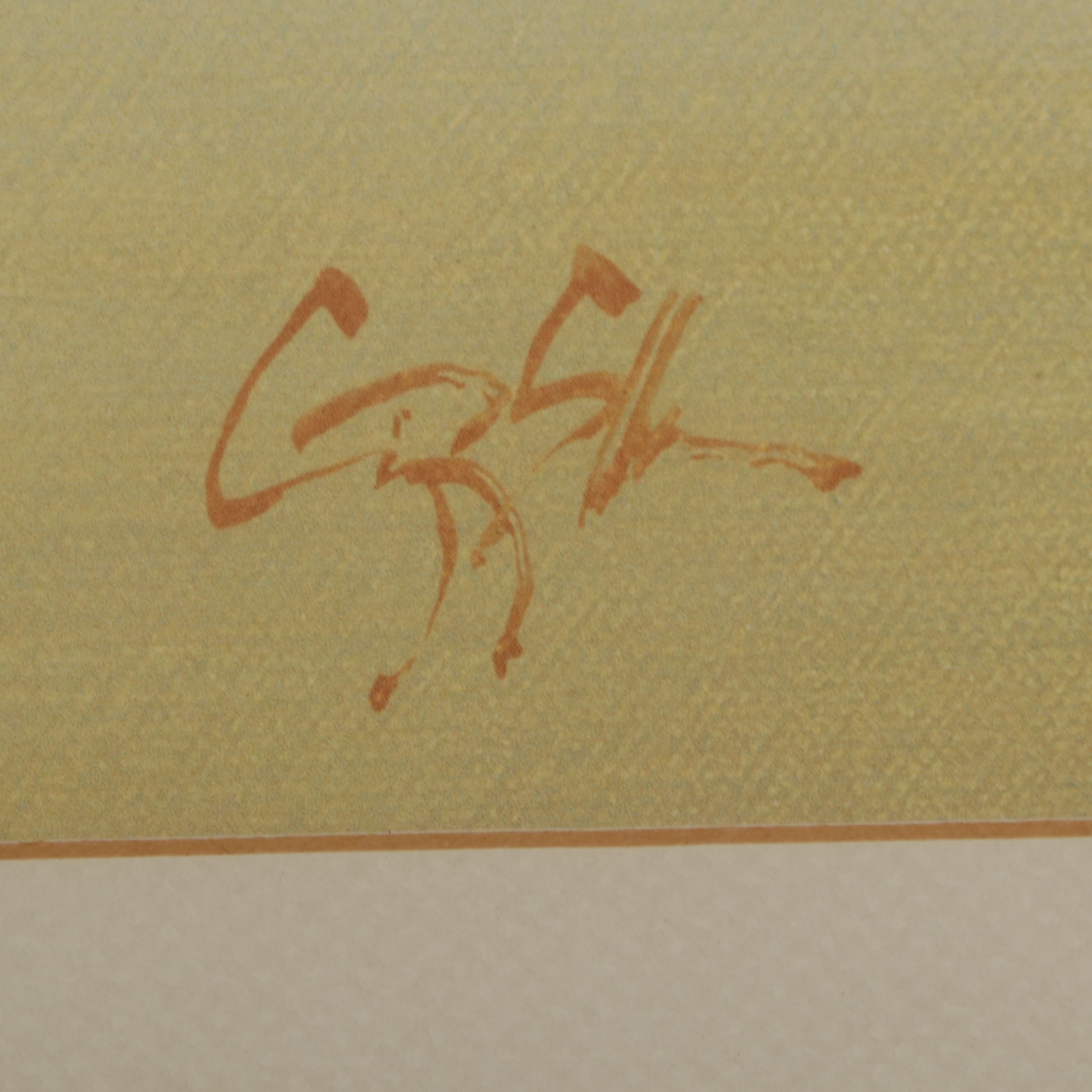 Large-Scale Offset Lithograph After Gregory Stocks "Grove on Water's Edge"