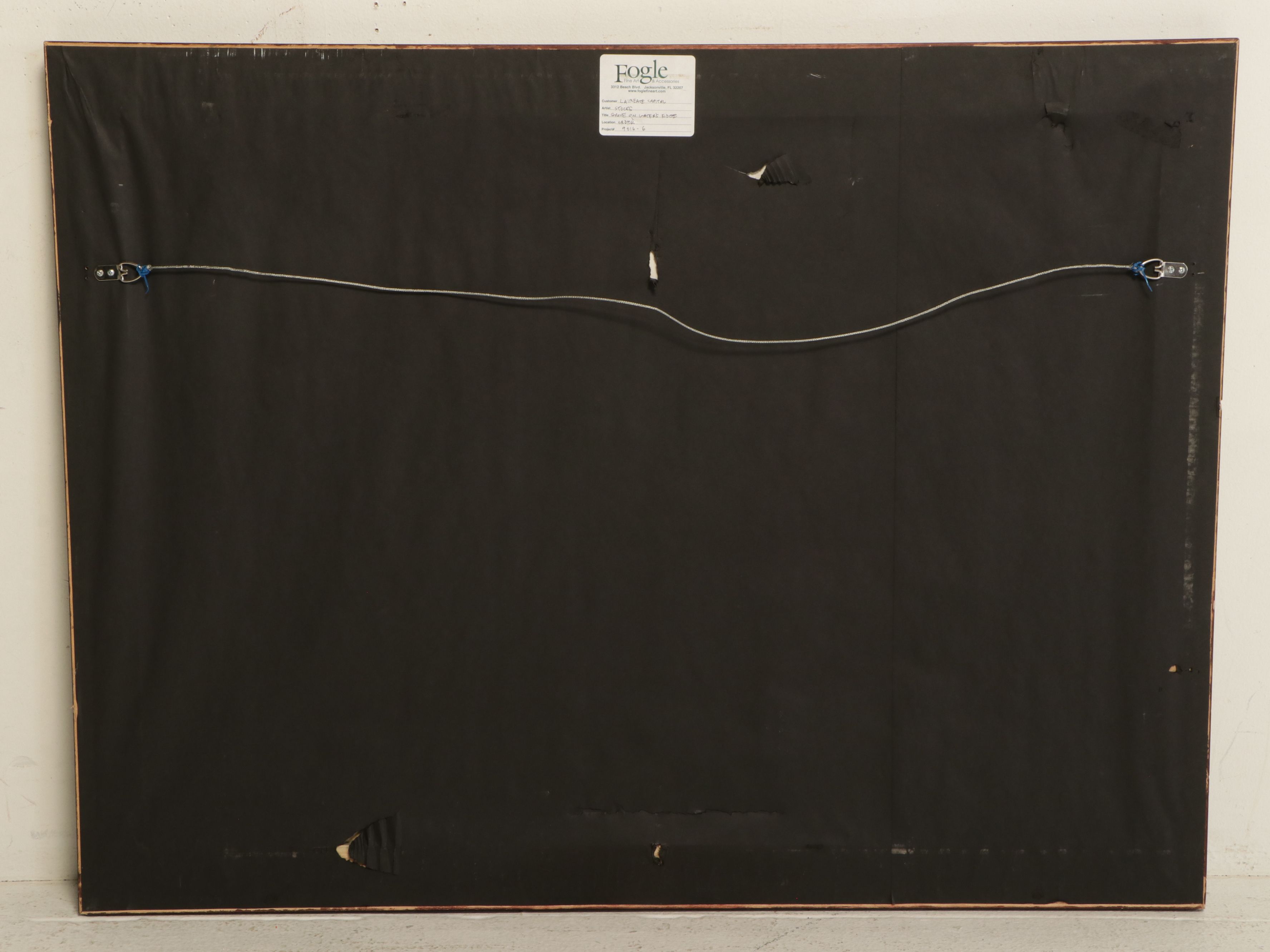 Large-Scale Offset Lithograph After Gregory Stocks "Grove on Water's Edge"