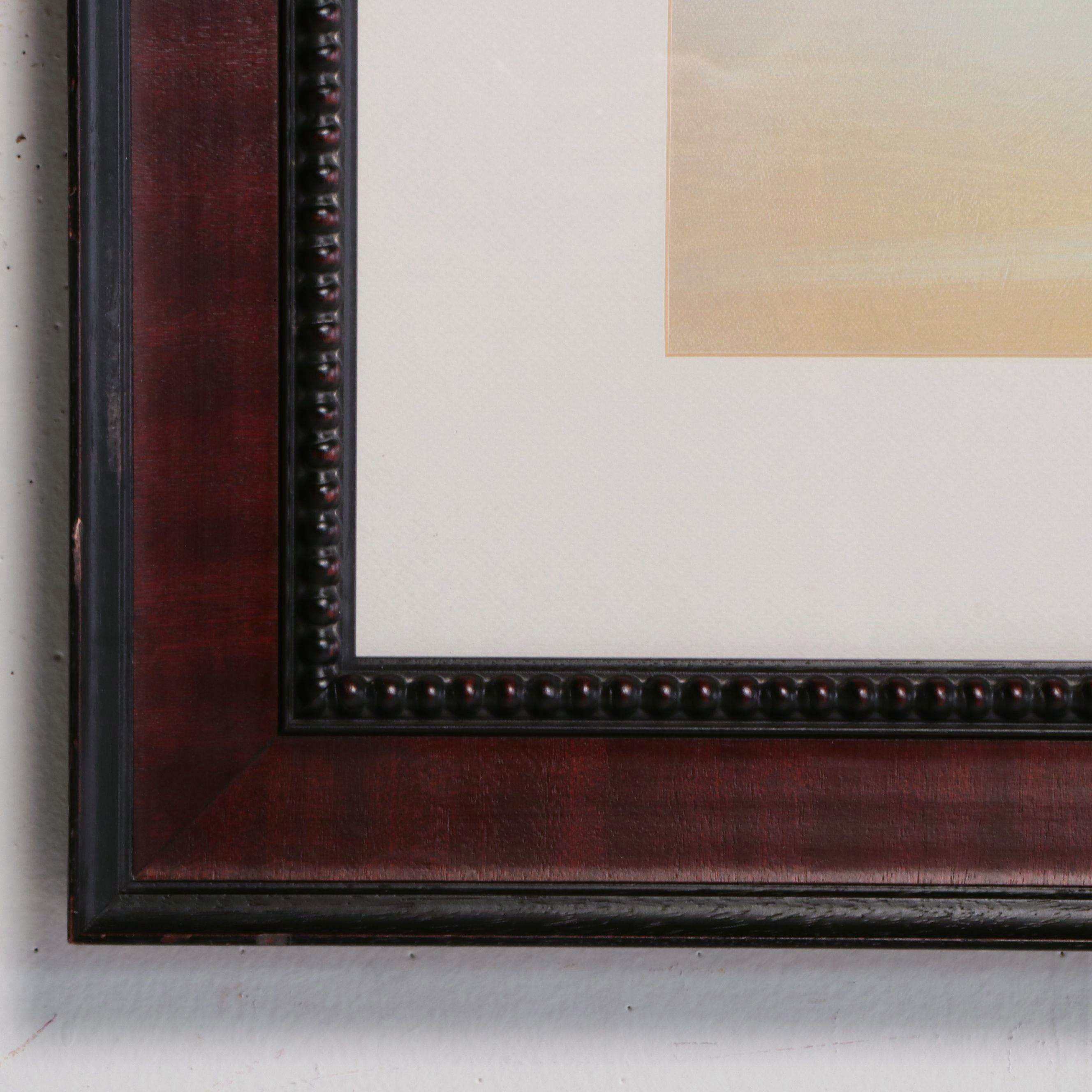 Large-Scale Offset Lithograph After Gregory Stocks "Grove on Water's Edge"