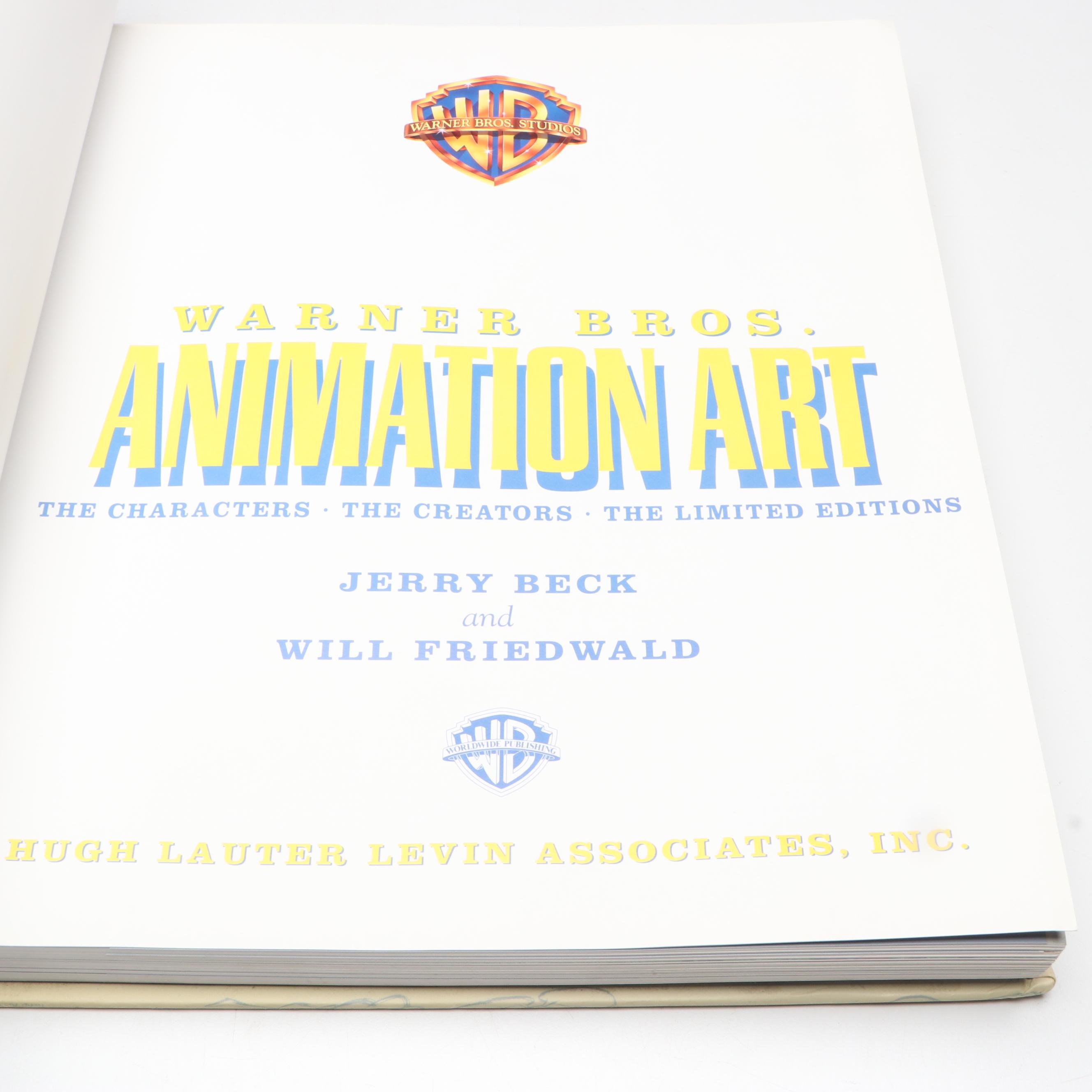 "Warner Bros. Animation Art" by Jerry Beck and Will Friedwald and More