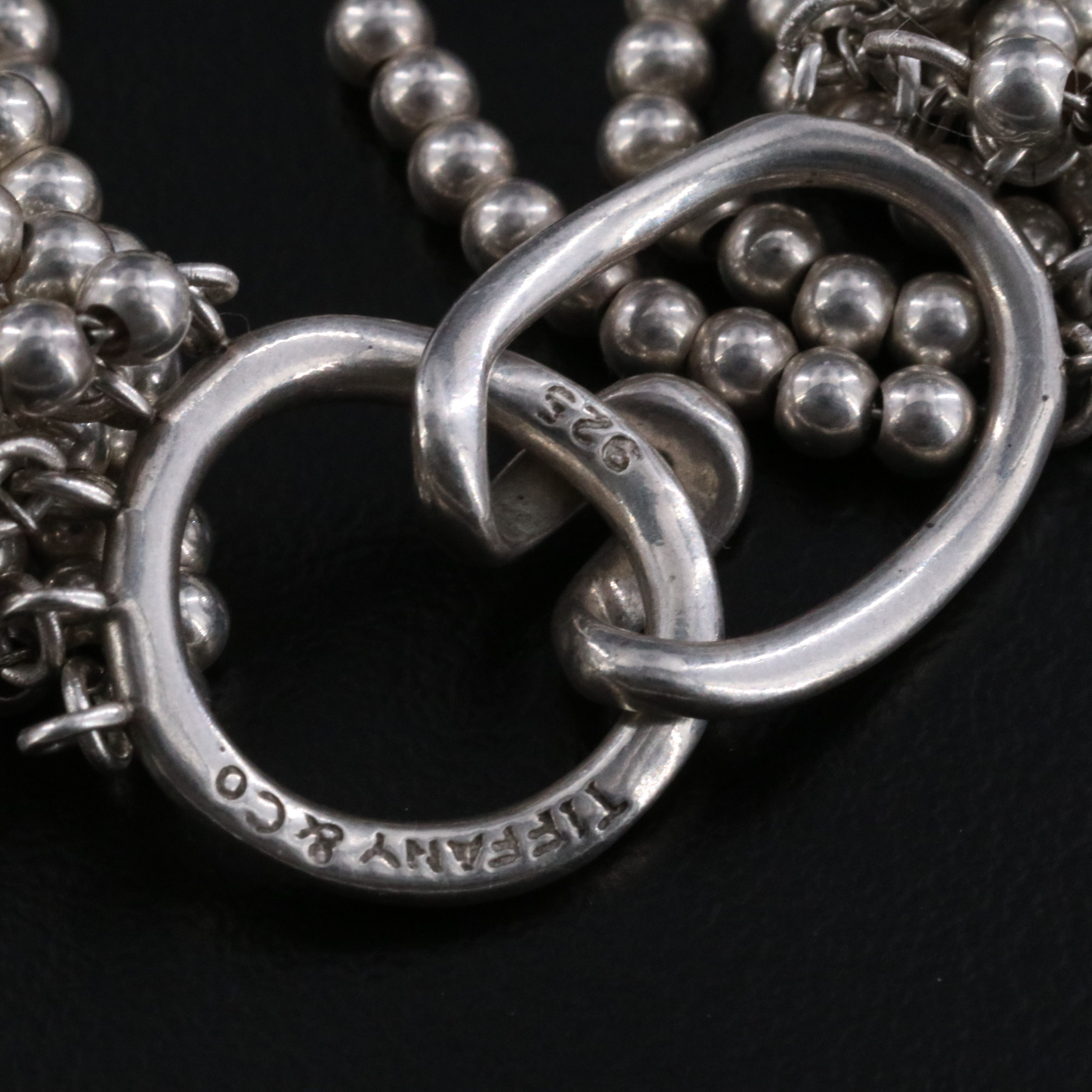 Tiffany & Co. Bead Chain Multi-Strand Necklace