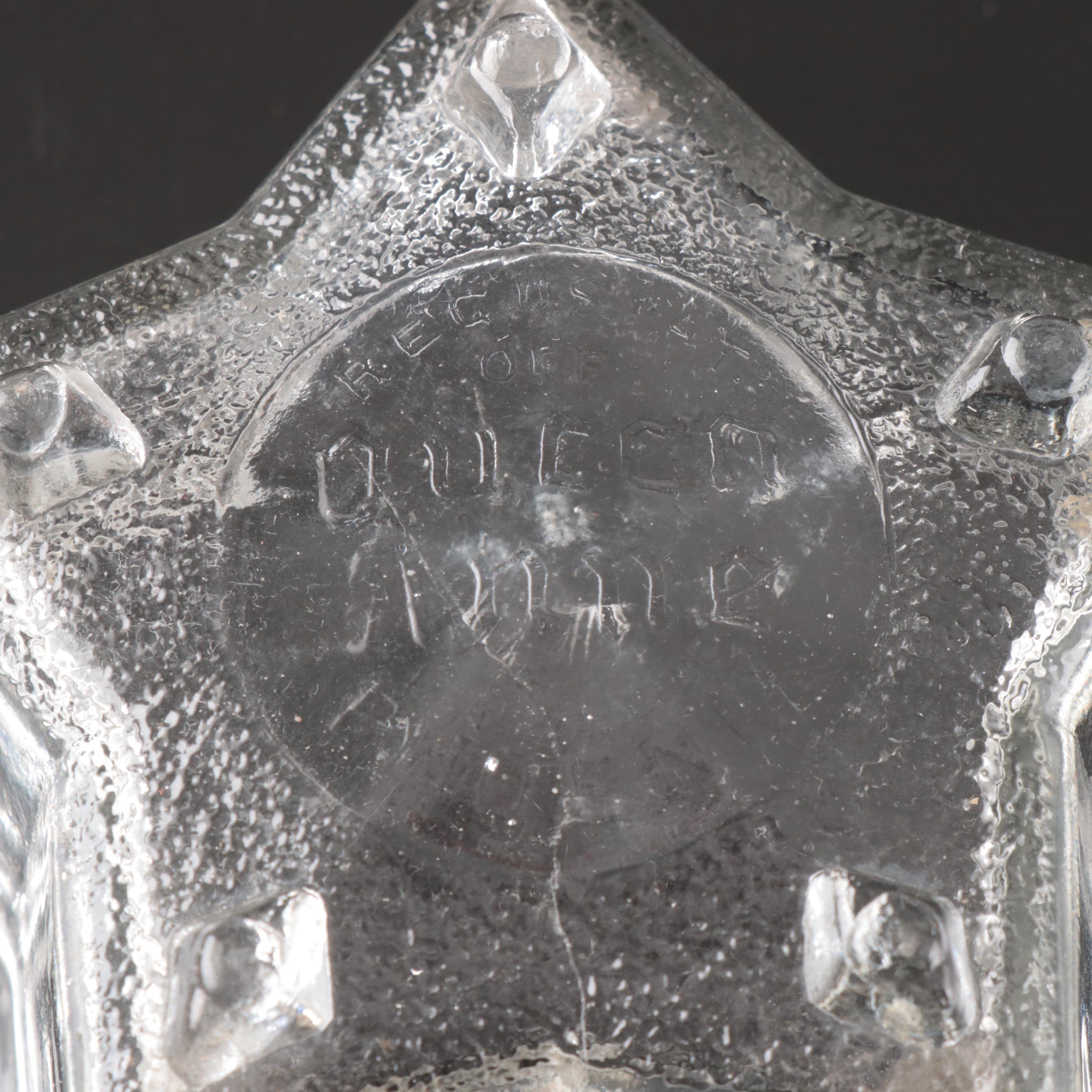 Fostoria "Coin" Glass Vase with EAPG Coasters and Other Tableware