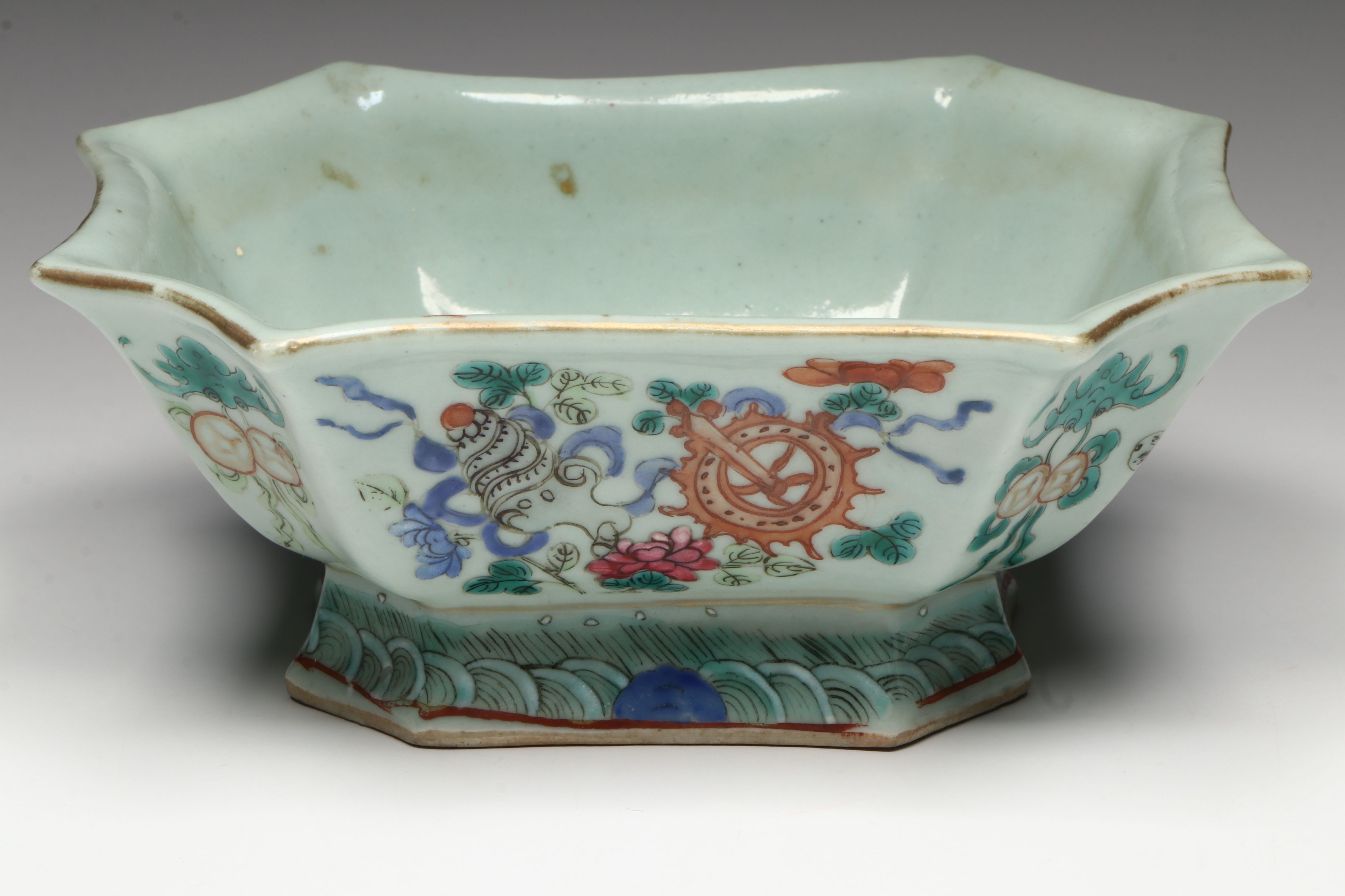 Antique Chinese Famille Rose with Other Porcelain Plates and Bowls