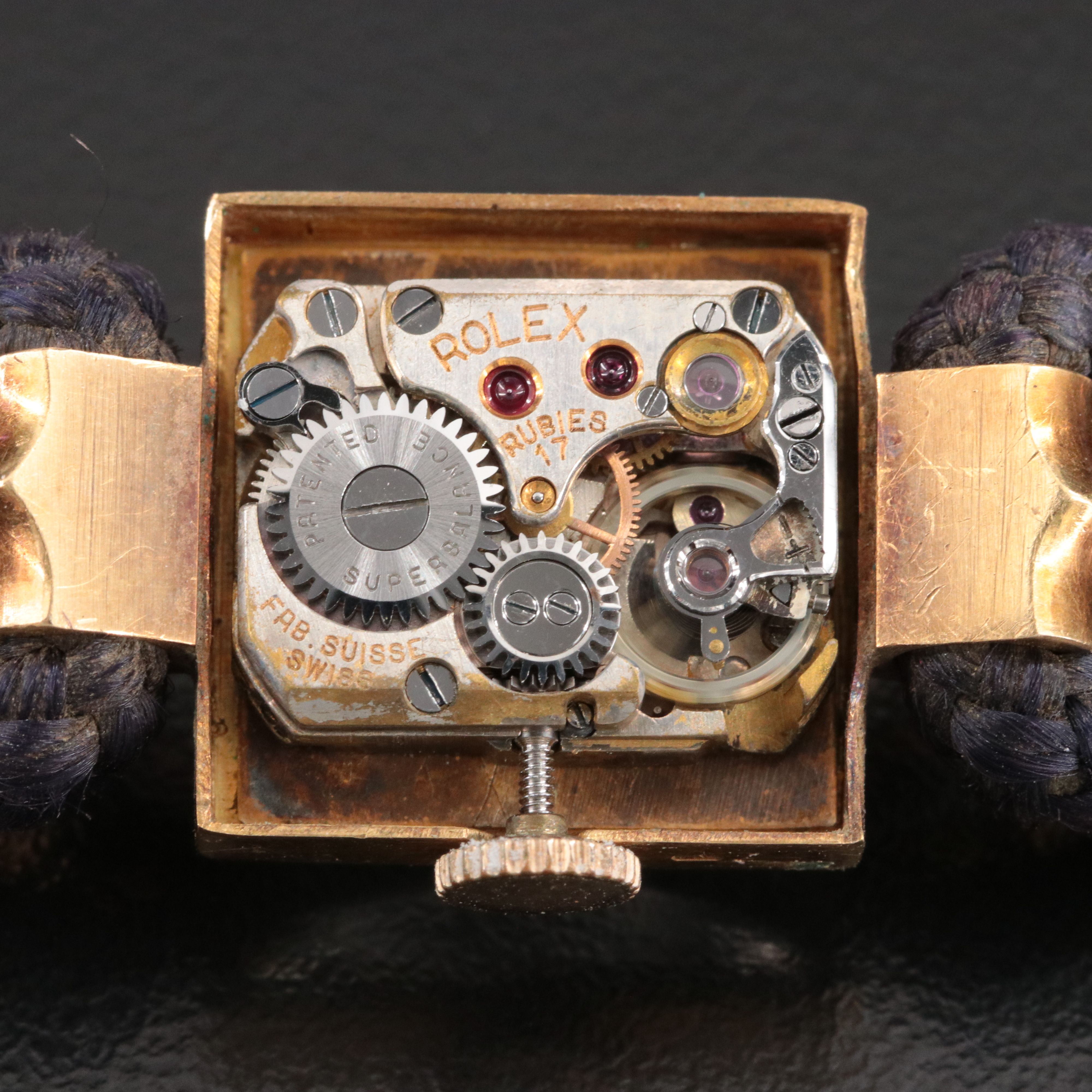 Vintage Art Deco 18K Rolex Watch