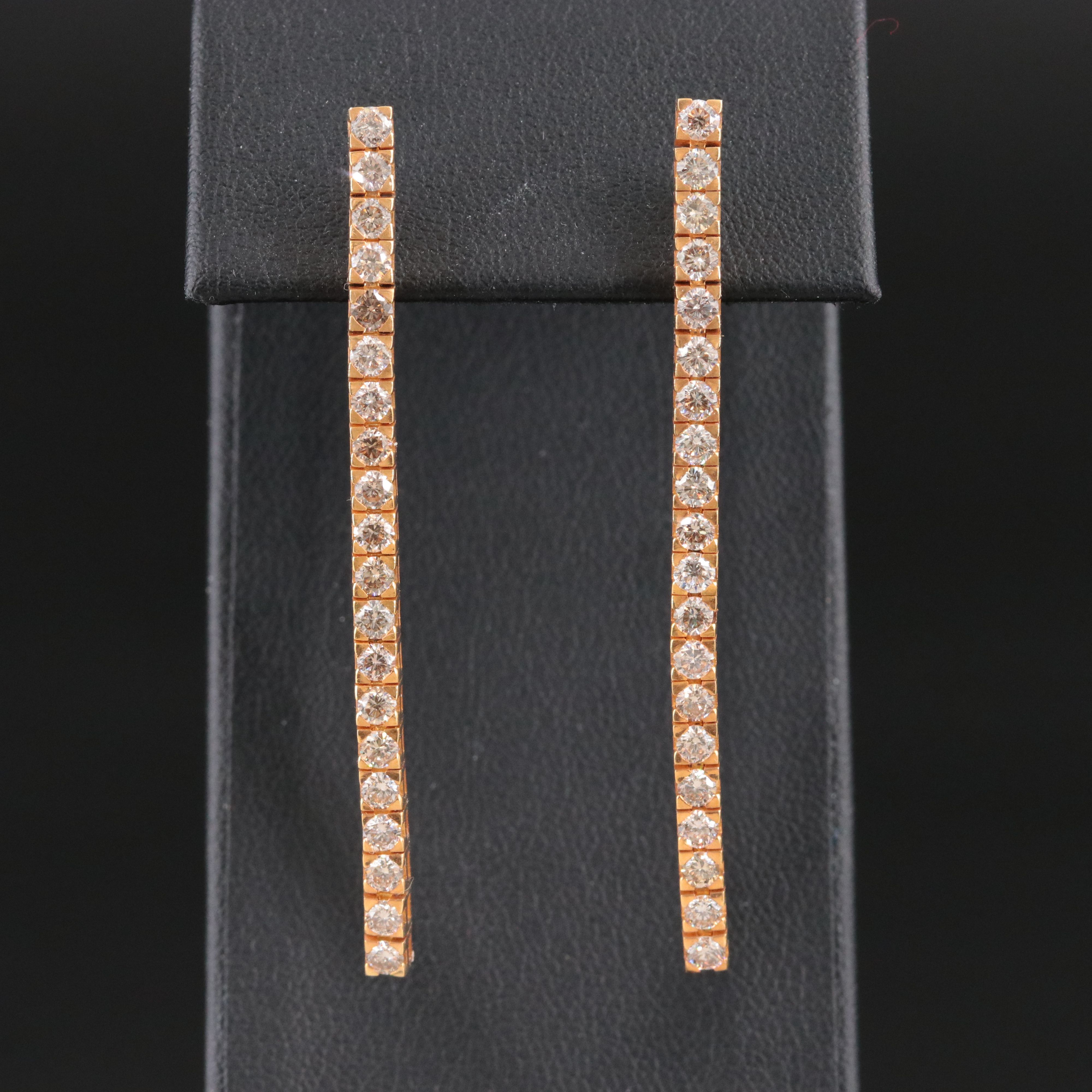 14K 2.20 CTW Diamond Earrings