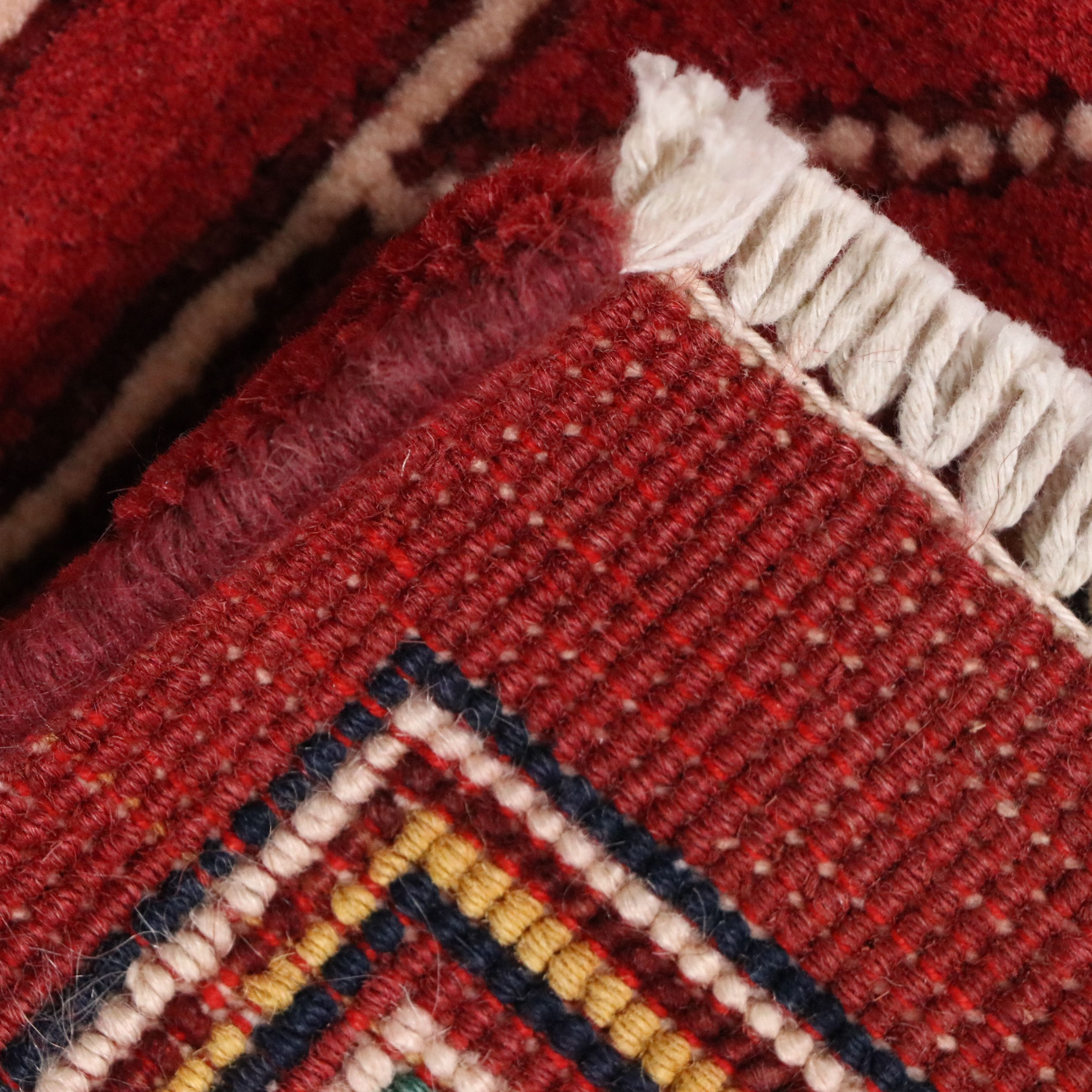 5' x 6'6 Hand-Knotted Afghan Ziegler "Tree of Life" Area Rug