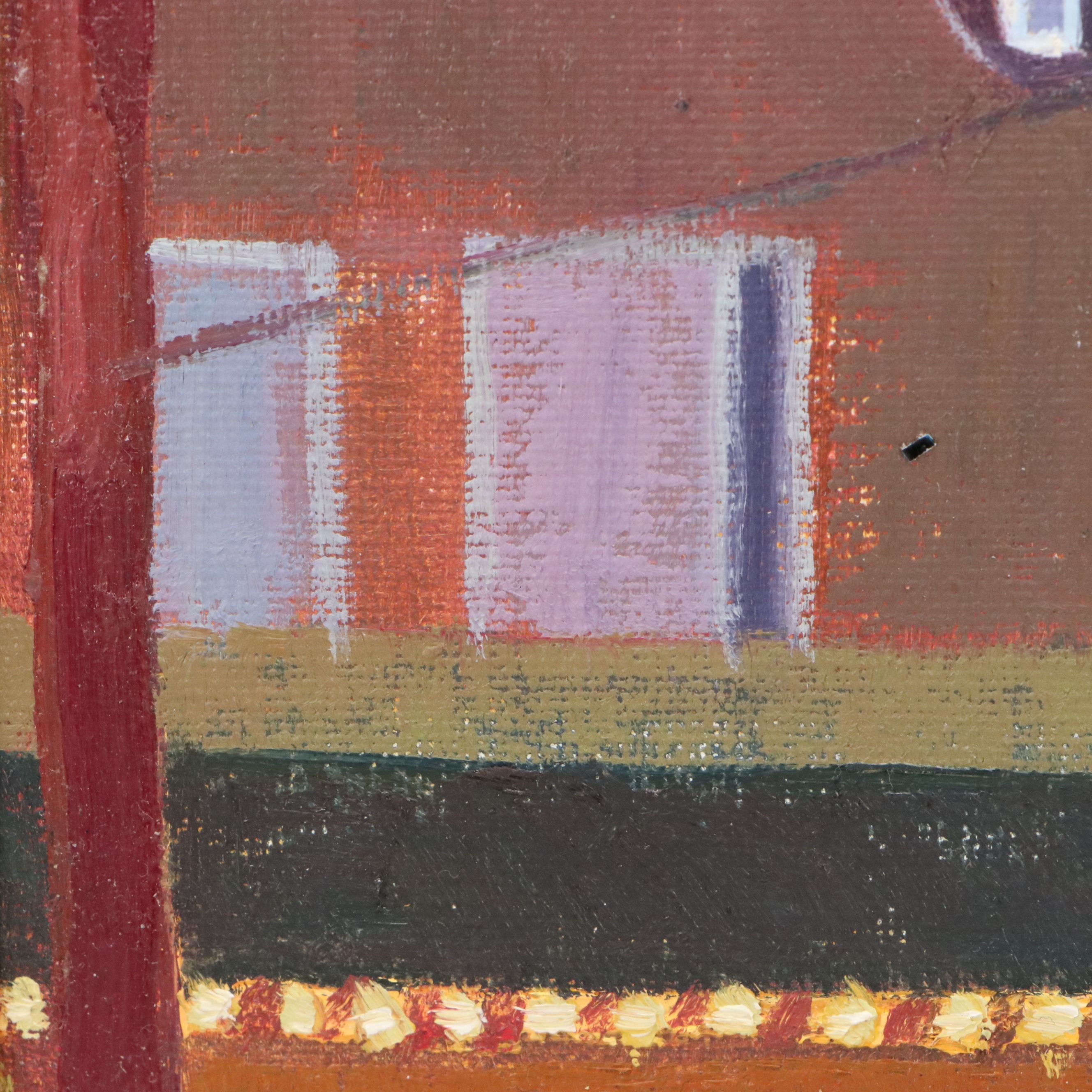 Kevin Yuen Oil Painting "Hillcrest, San Diego, CA.," 2020