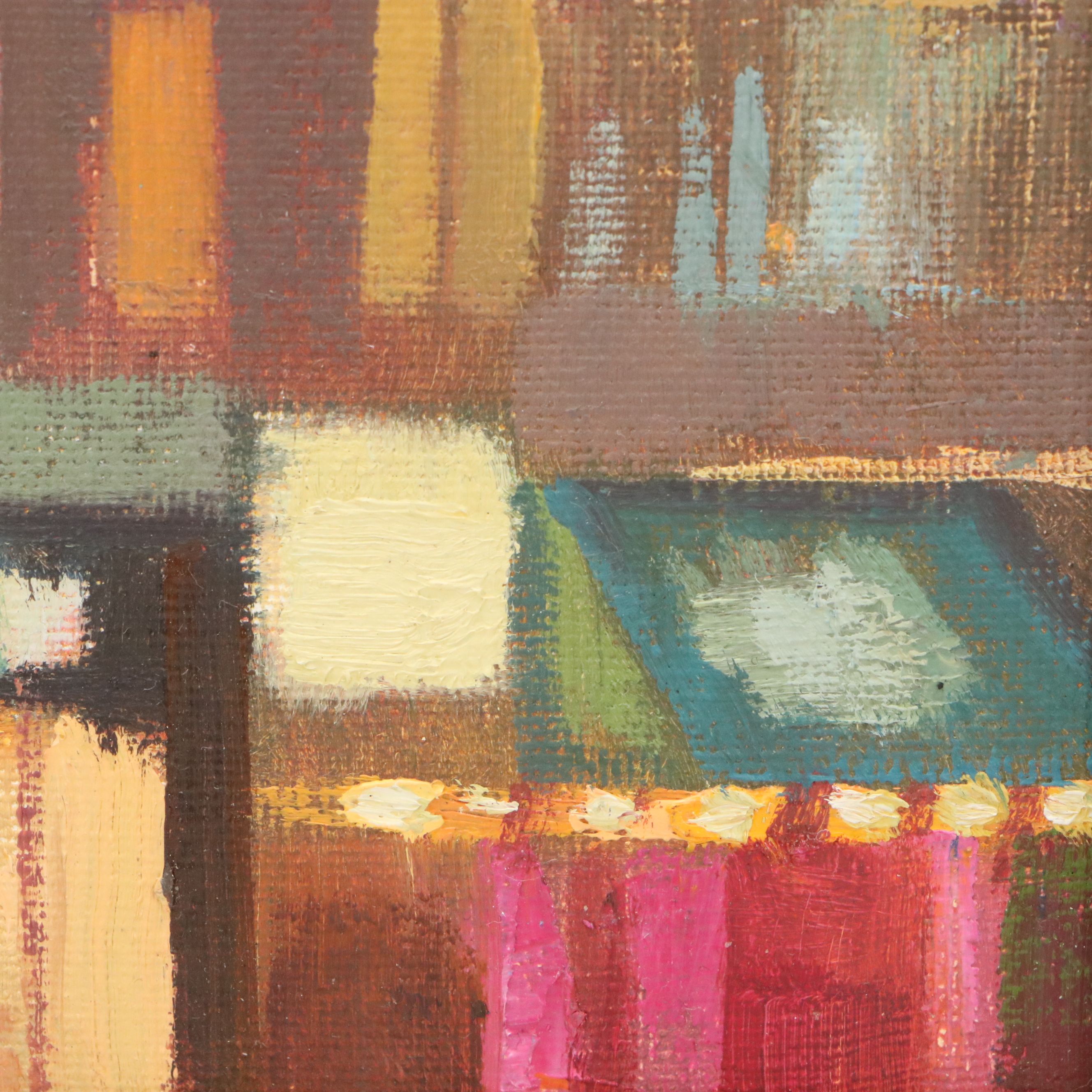 Kevin Yuen Oil Painting "Hillcrest, San Diego, CA.," 2020