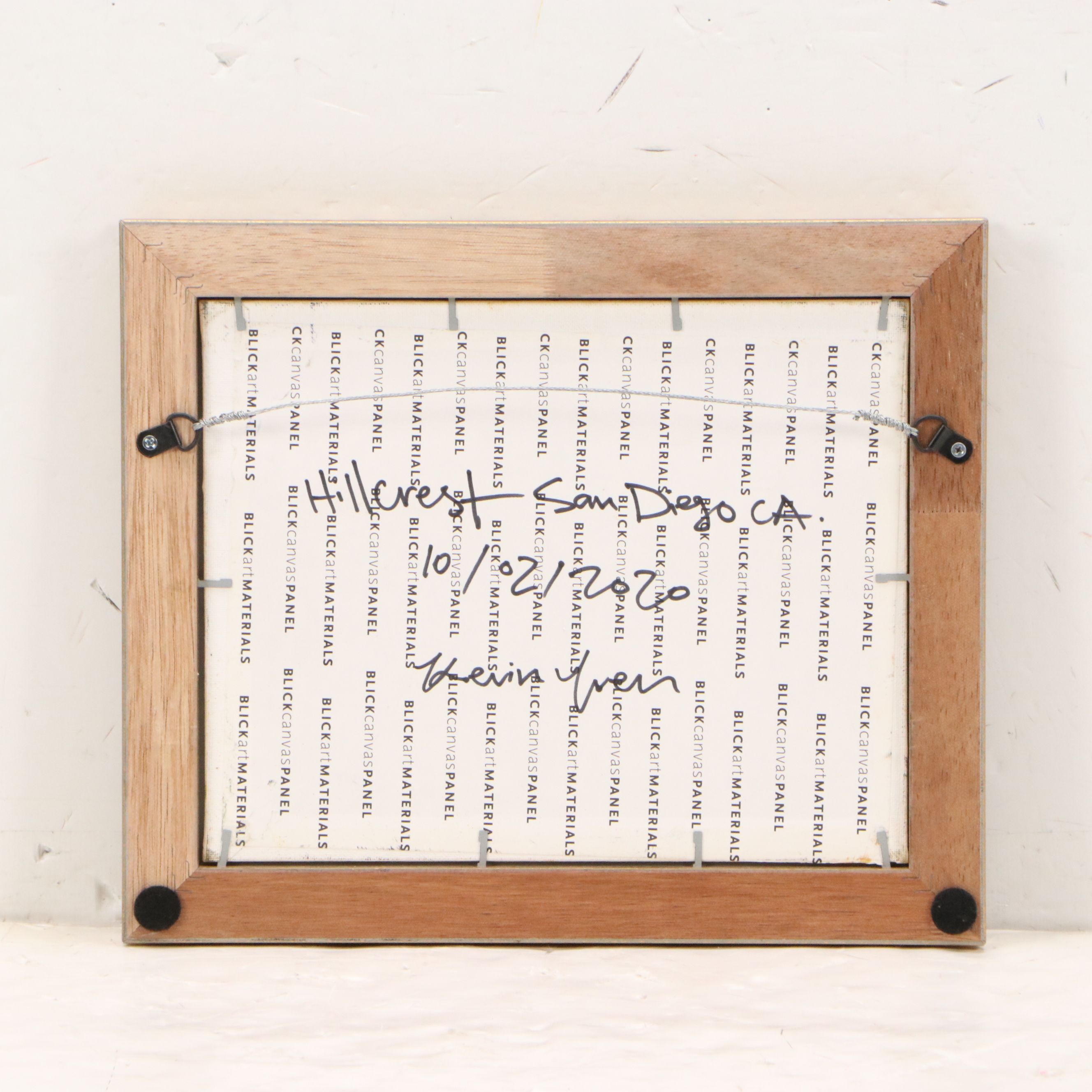 Kevin Yuen Oil Painting "Hillcrest, San Diego, CA.," 2020