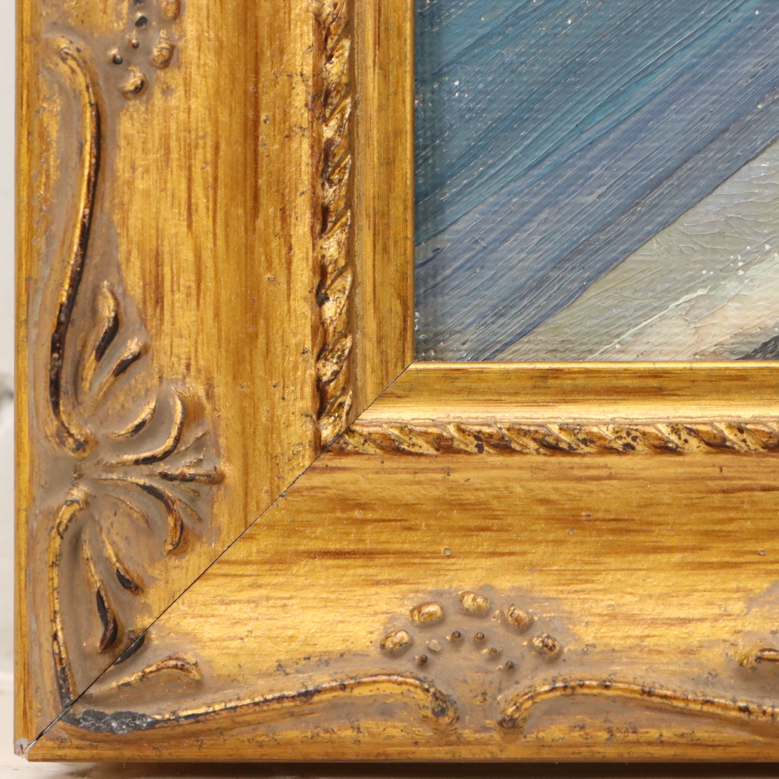 Kevin Yuen Cityscape Oil Painting of Road, 21st Century