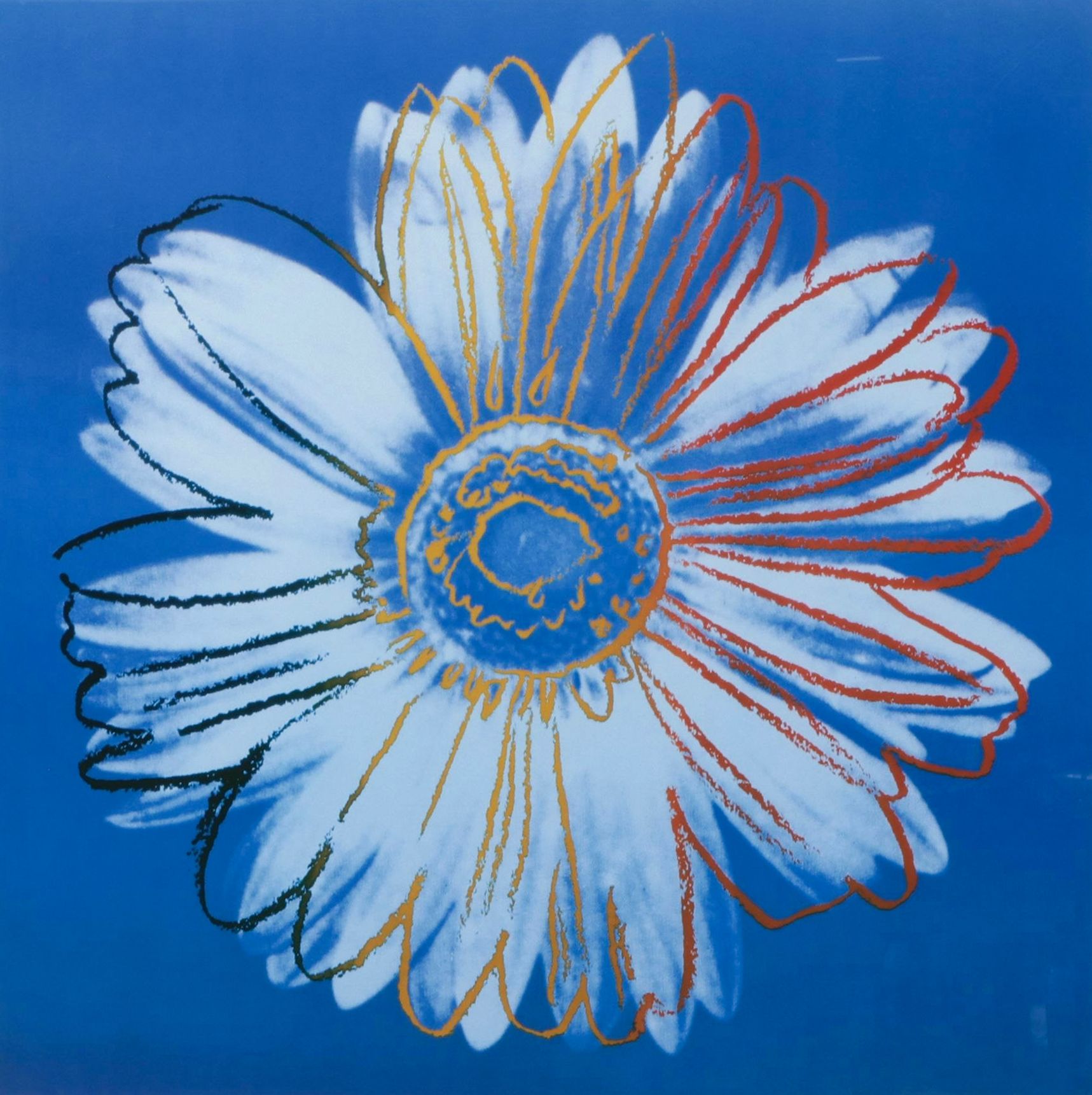 After Andy Warhol Offset Lithograph "Daisy"