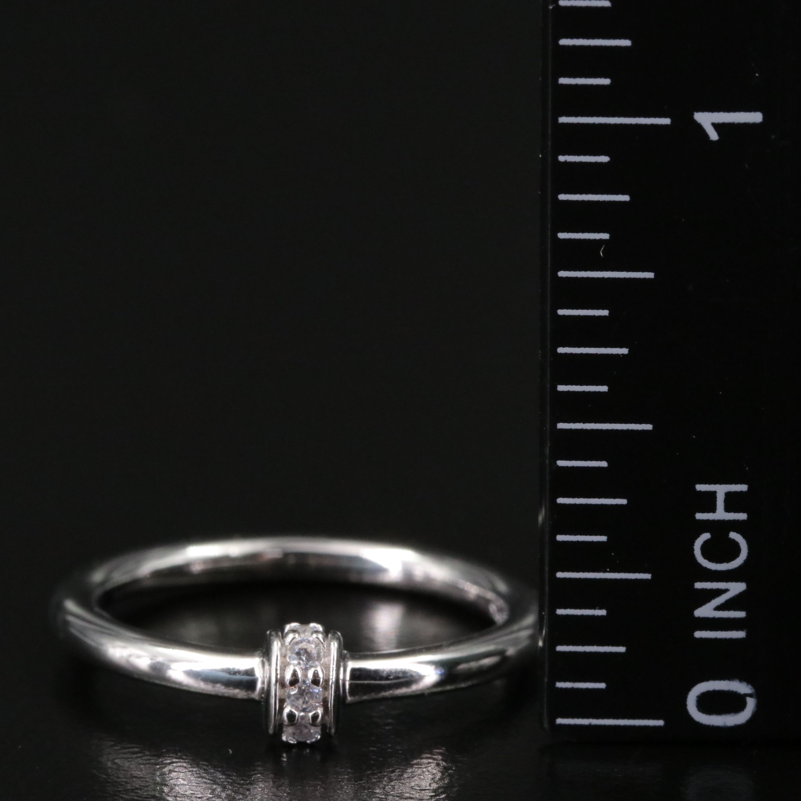 Sterling CZ Ring