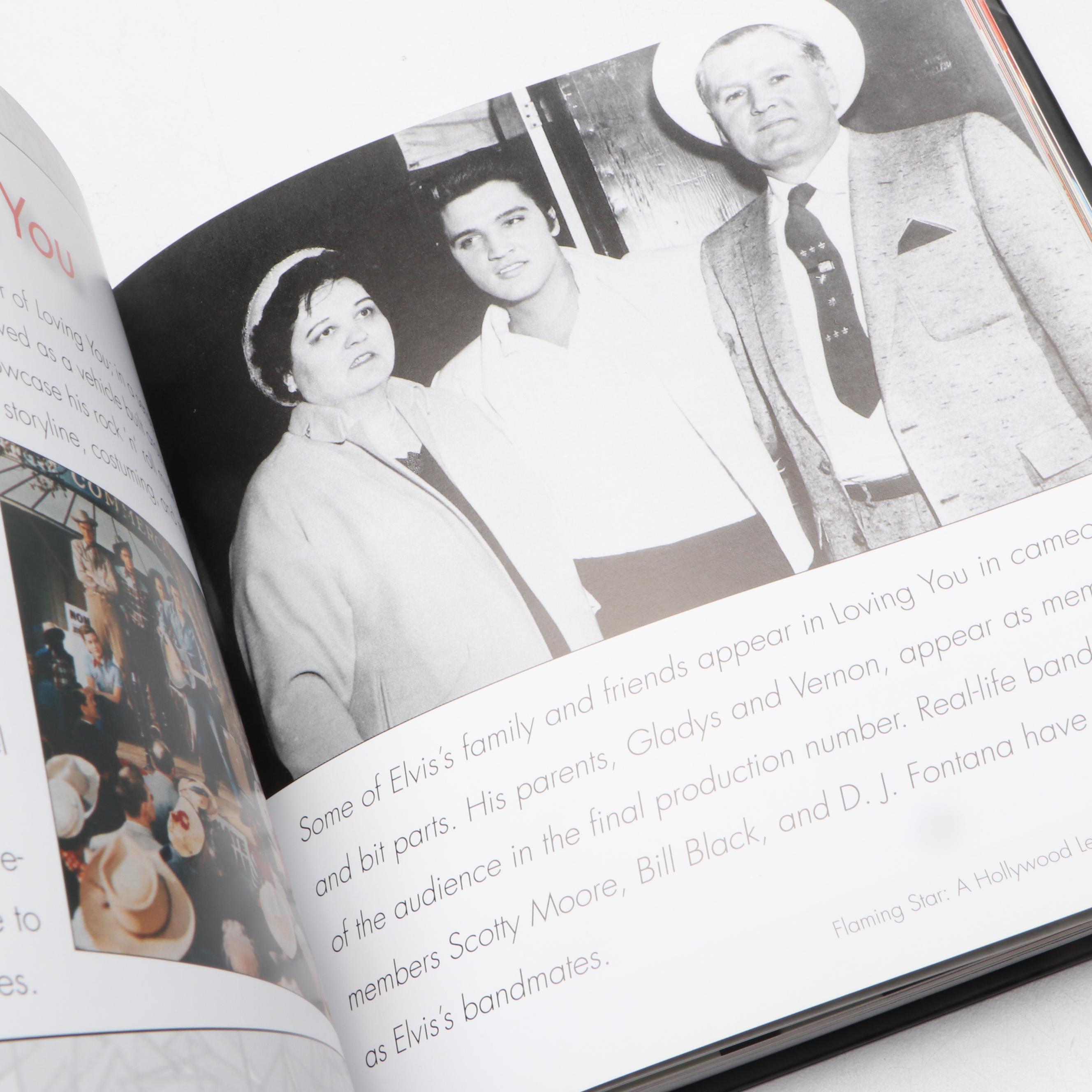 "Elvis Presley Scrapbook: Solid Gold Memories" and "Elvis, American Idol" Books