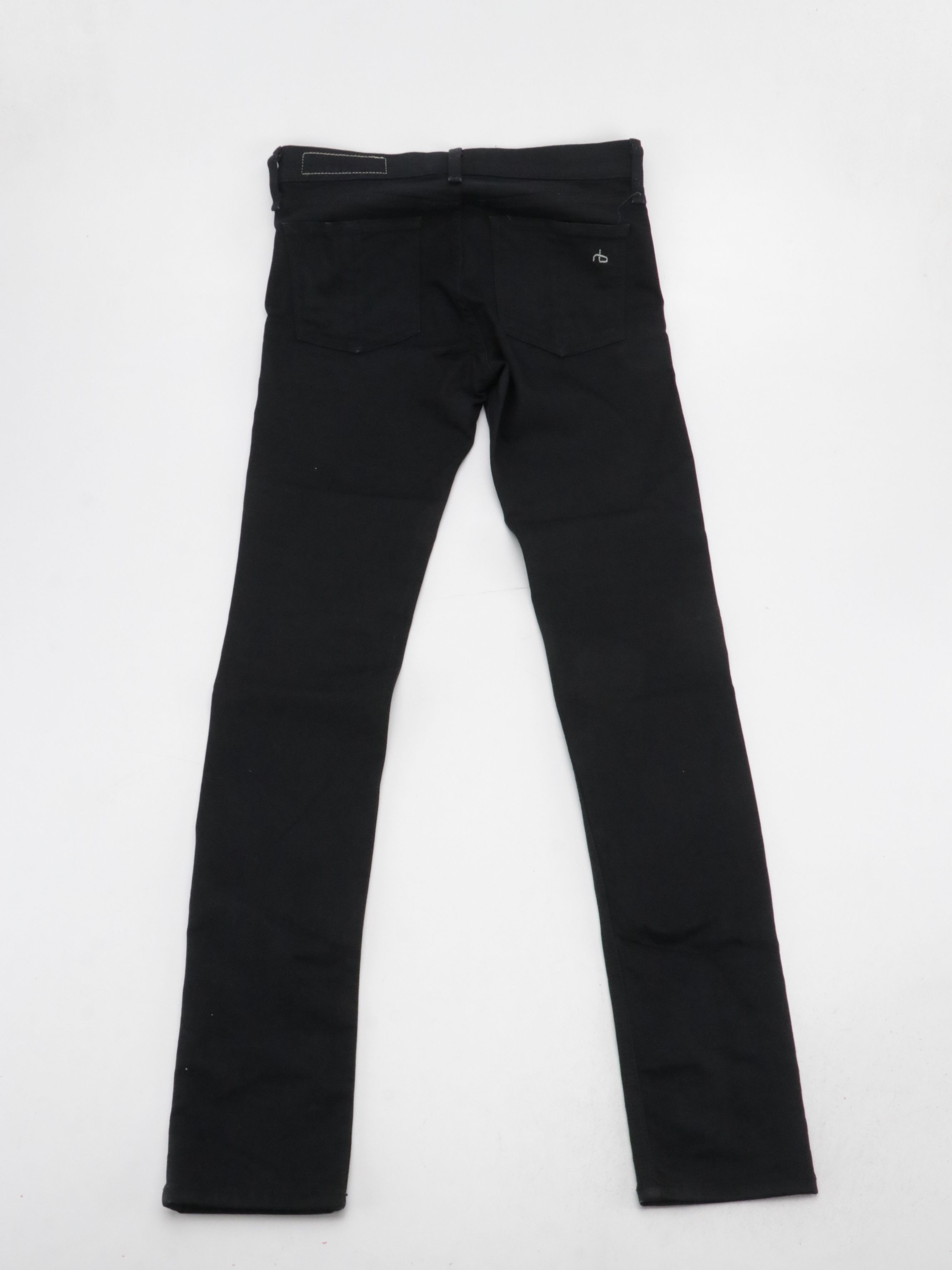 Rag & Bone Ripped Capris & Dark Blue Skinny Jeans with Black Jeggings