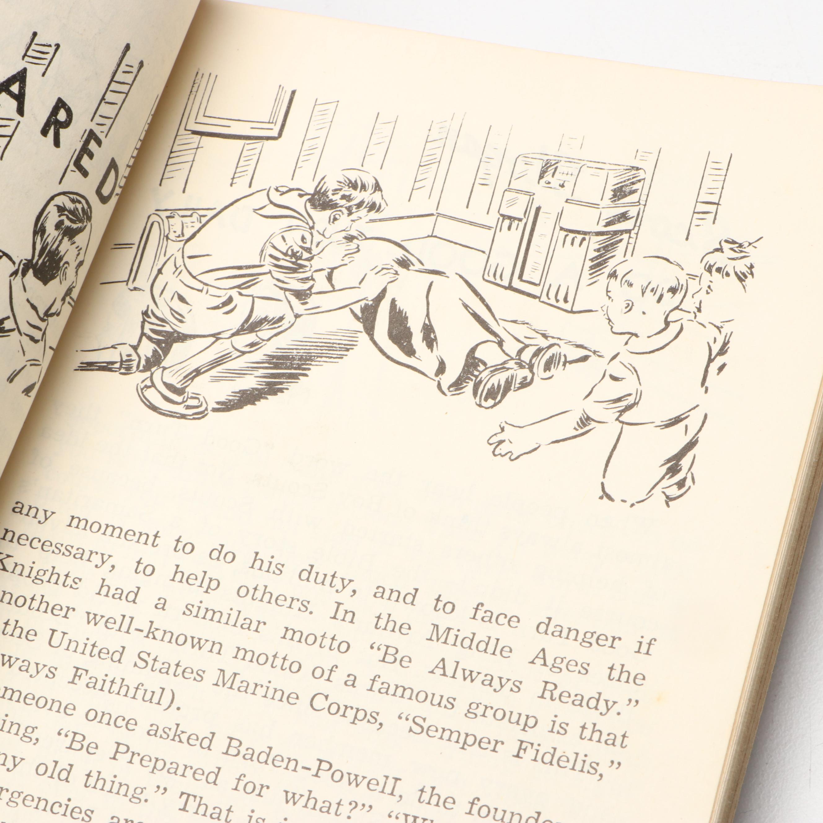 "Handbook for Boys" with Other Scouts, Governmental, and More Vintage Books