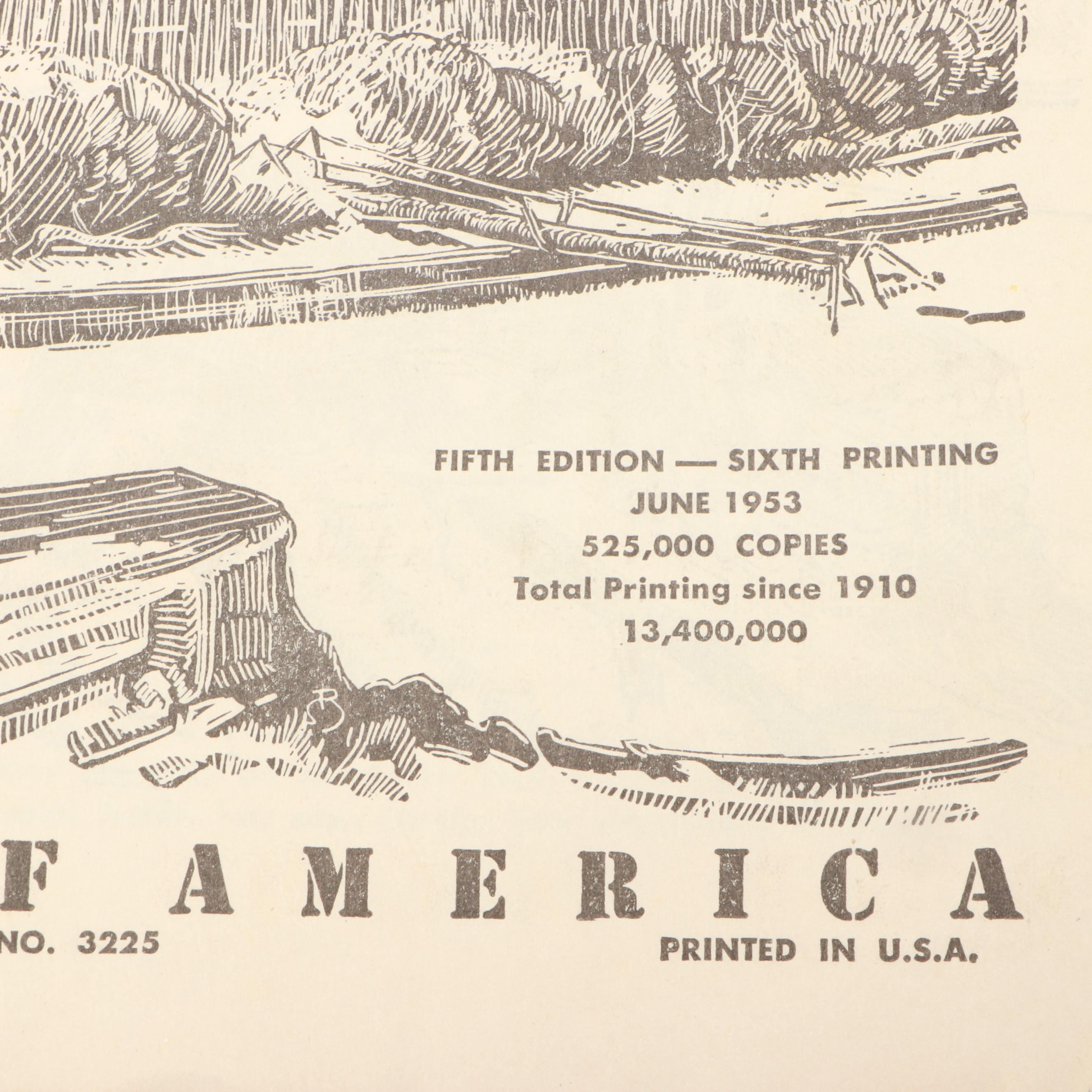 "Handbook for Boys" with Other Scouts, Governmental, and More Vintage Books