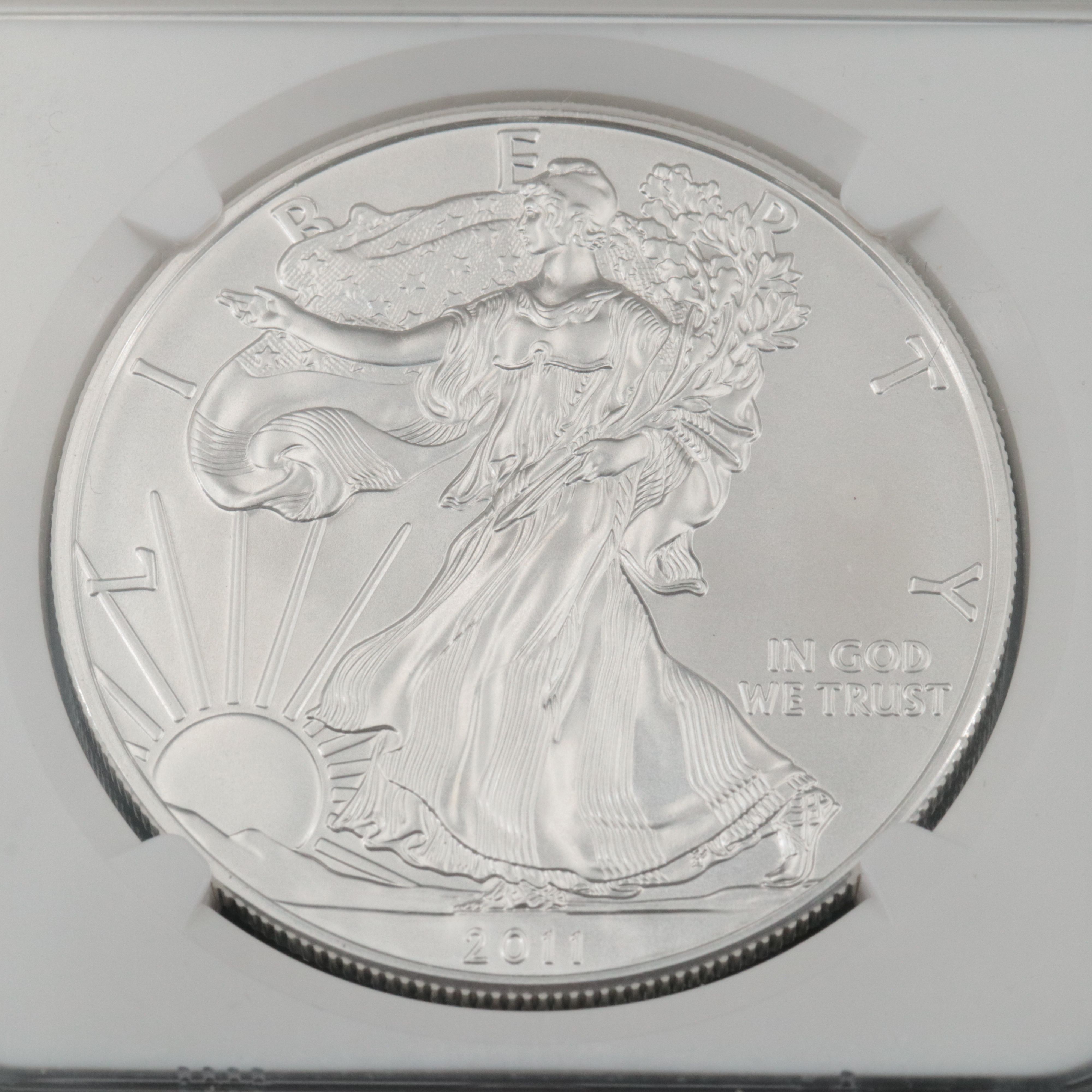 NGC  MS70 U.S. 2011 25th Anniversary Silver Eagle