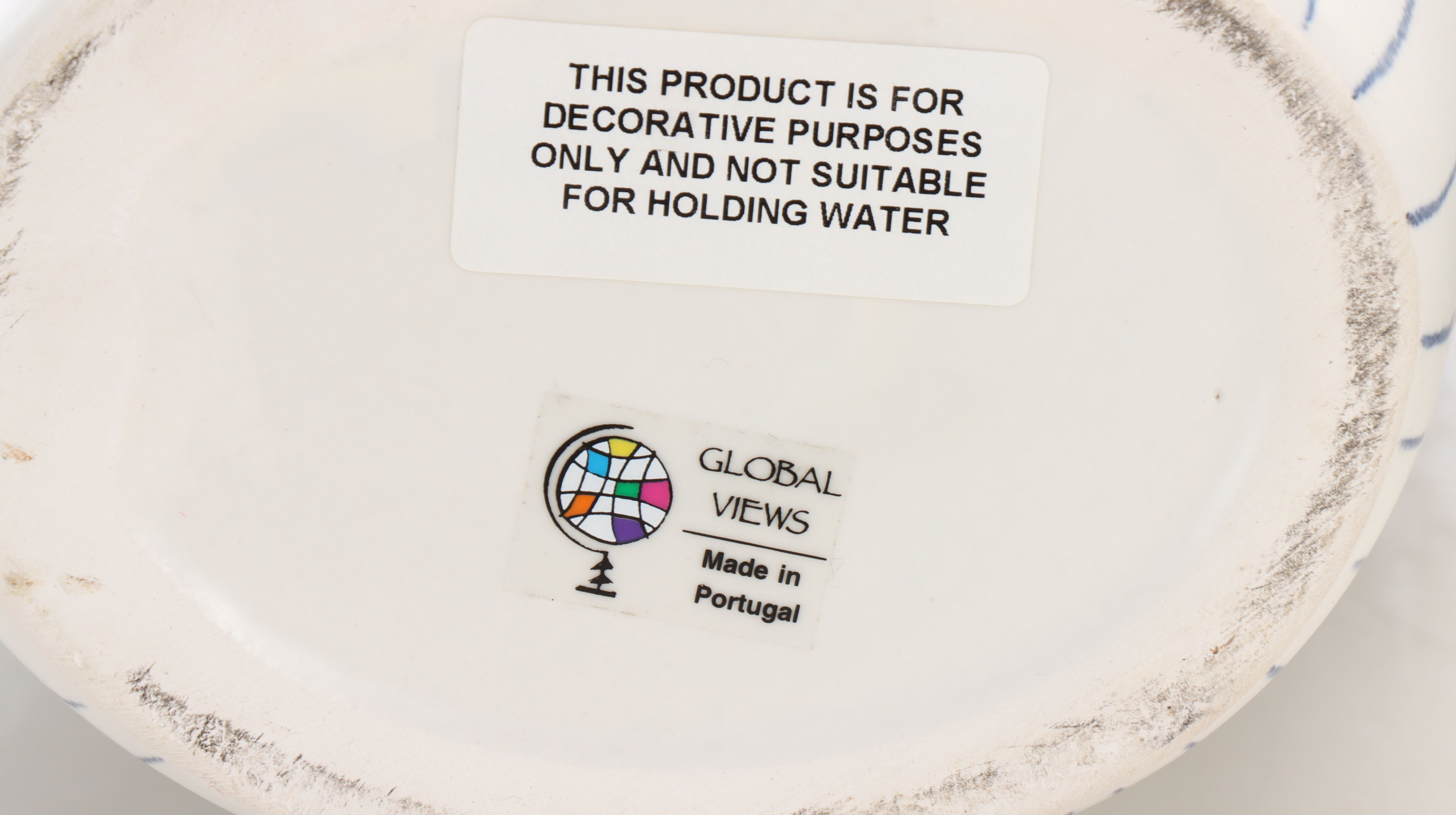 Portuguese Global Views Art Pottery Vases