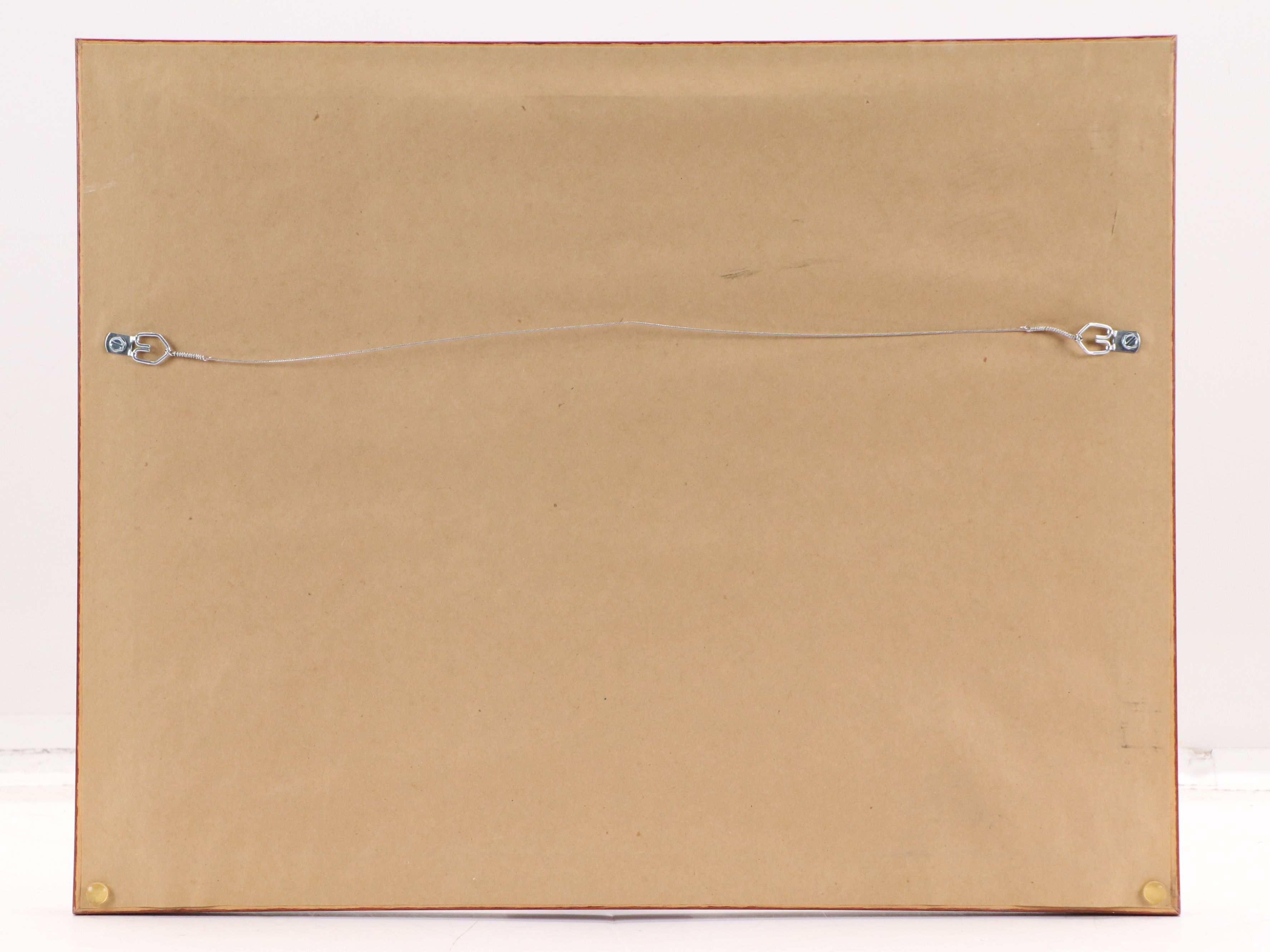 Hand-Colored Lithograph "Haze"