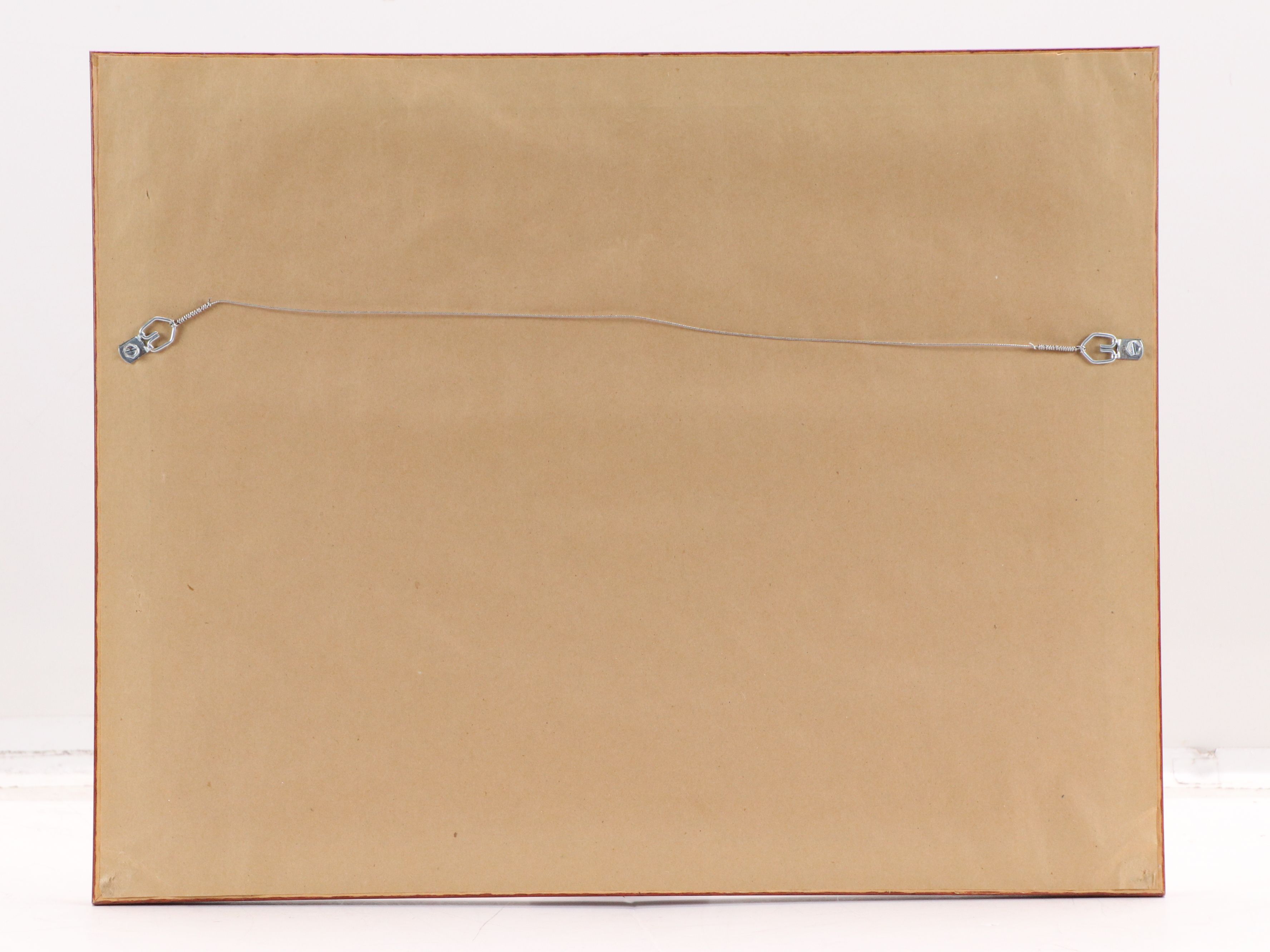 Hand-Colored Lithograph "Blossoms"